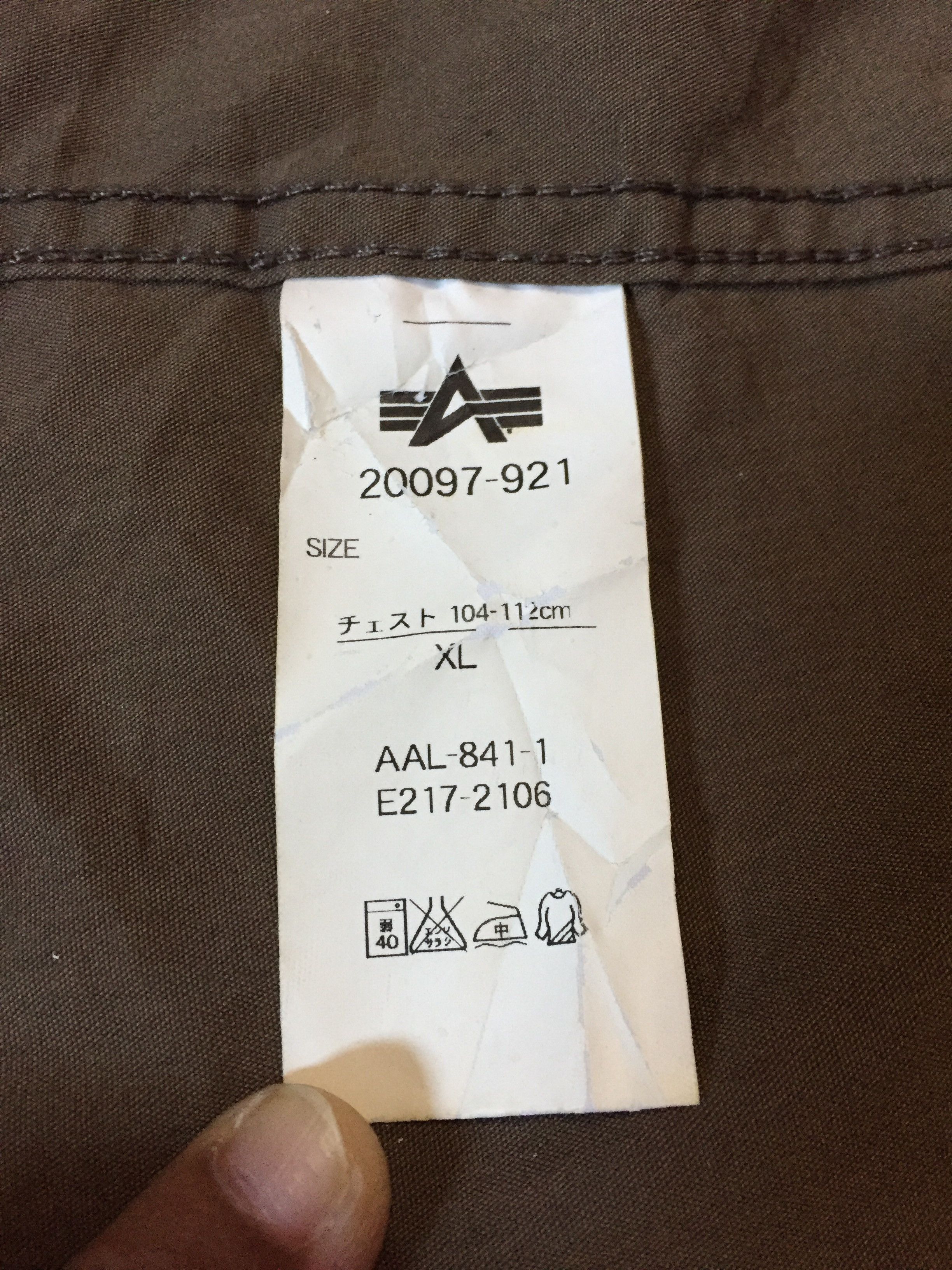 Alpha Industries Alpha Industries Inc. Long Hoodies Jackets Size XL Size US XL / EU 56 / 4 - 4 Thumbnail