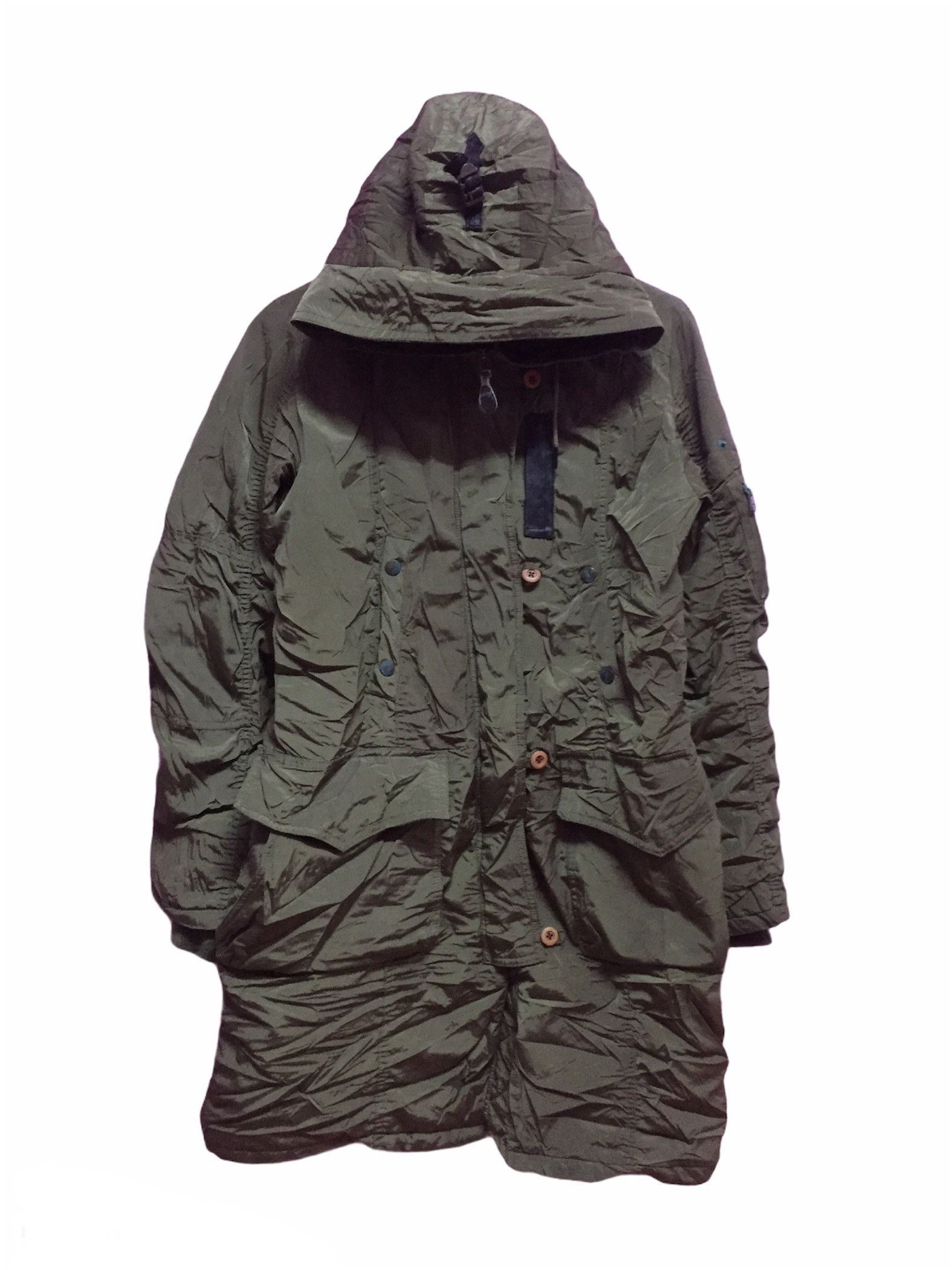 Avirex Avirex Olive Green Army Military Long Jackets Size M Size US M / EU 48-50 / 2 - 1 Thumbnail