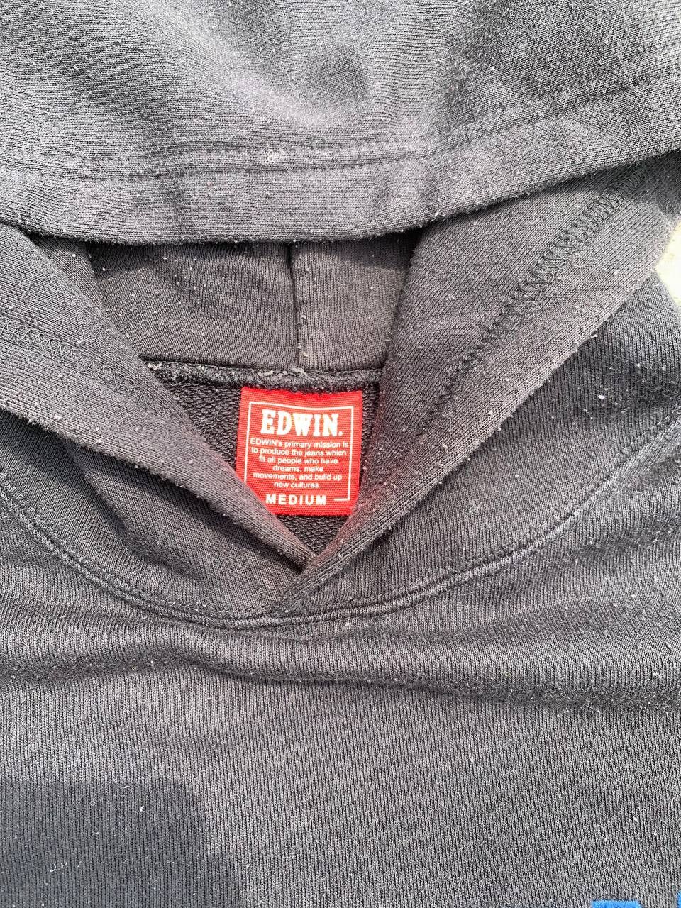 Edwin Edwin Embroidered Logo Vintage Hoodie Size US S / EU 44-46 / 1 - 4 Thumbnail