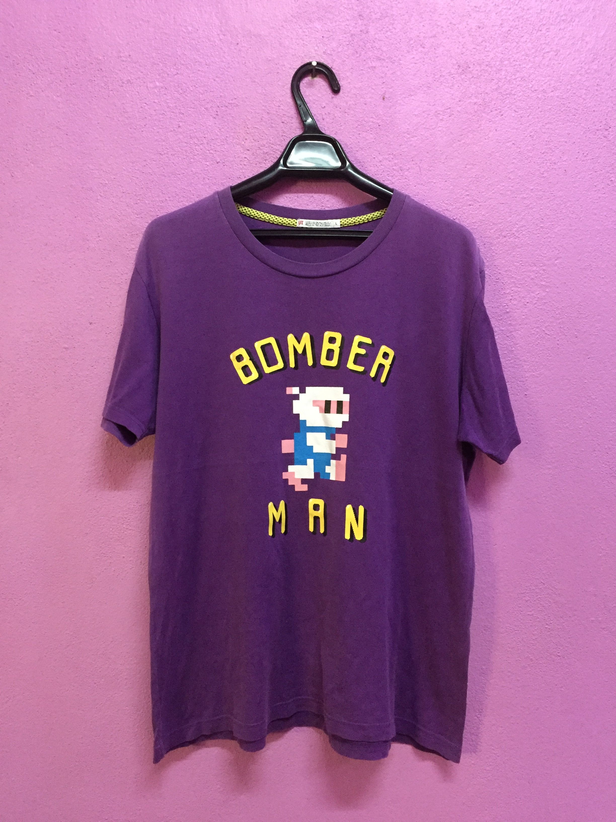 Uniqlo Bomber Man Games Tee Size L Size US L / EU 52-54 / 3 - 1 Thumbnail