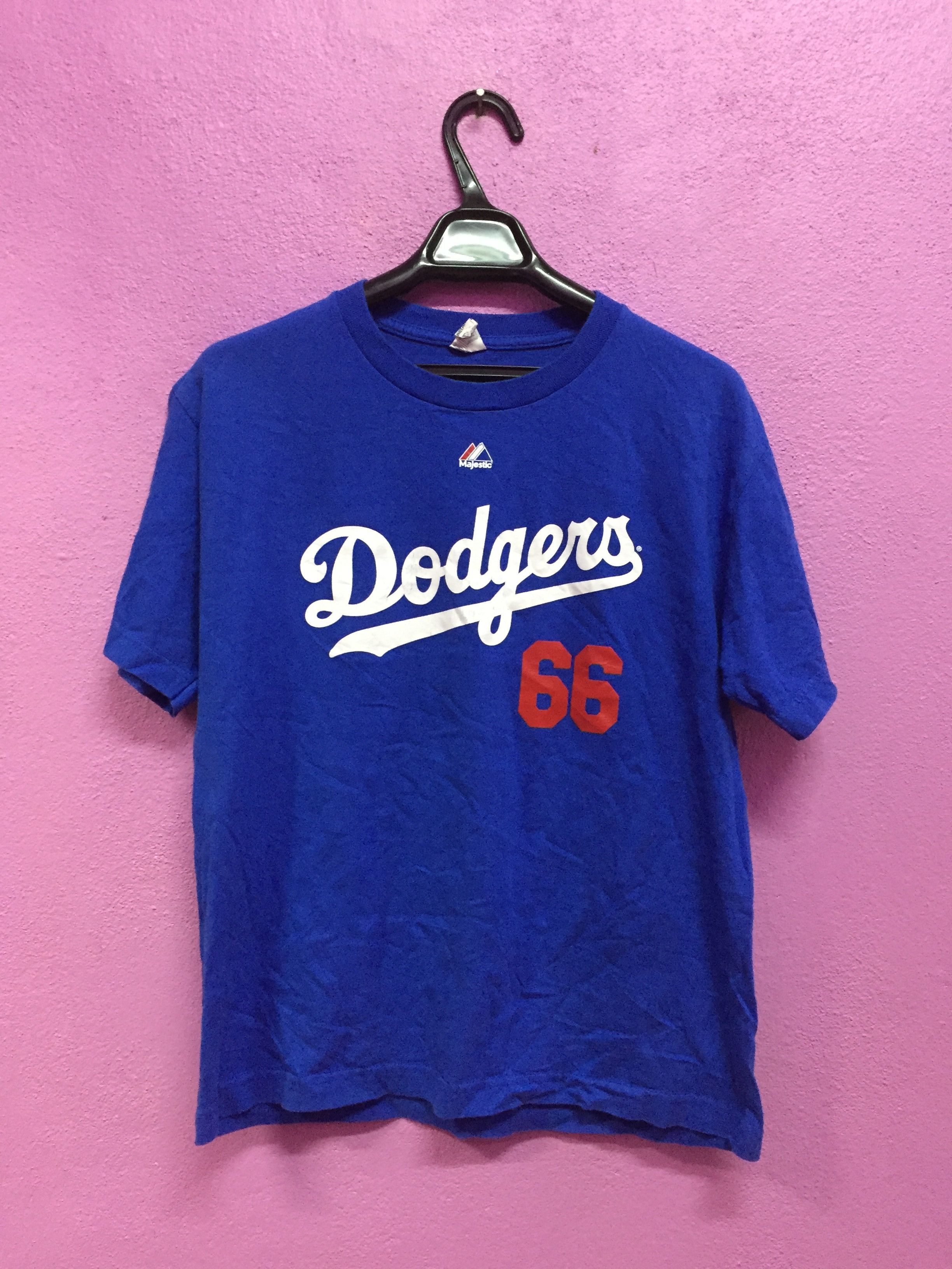 Majestic Dodgers 66 Baseball Tee Size XL Size US XL / EU 56 / 4 - 1 Thumbnail