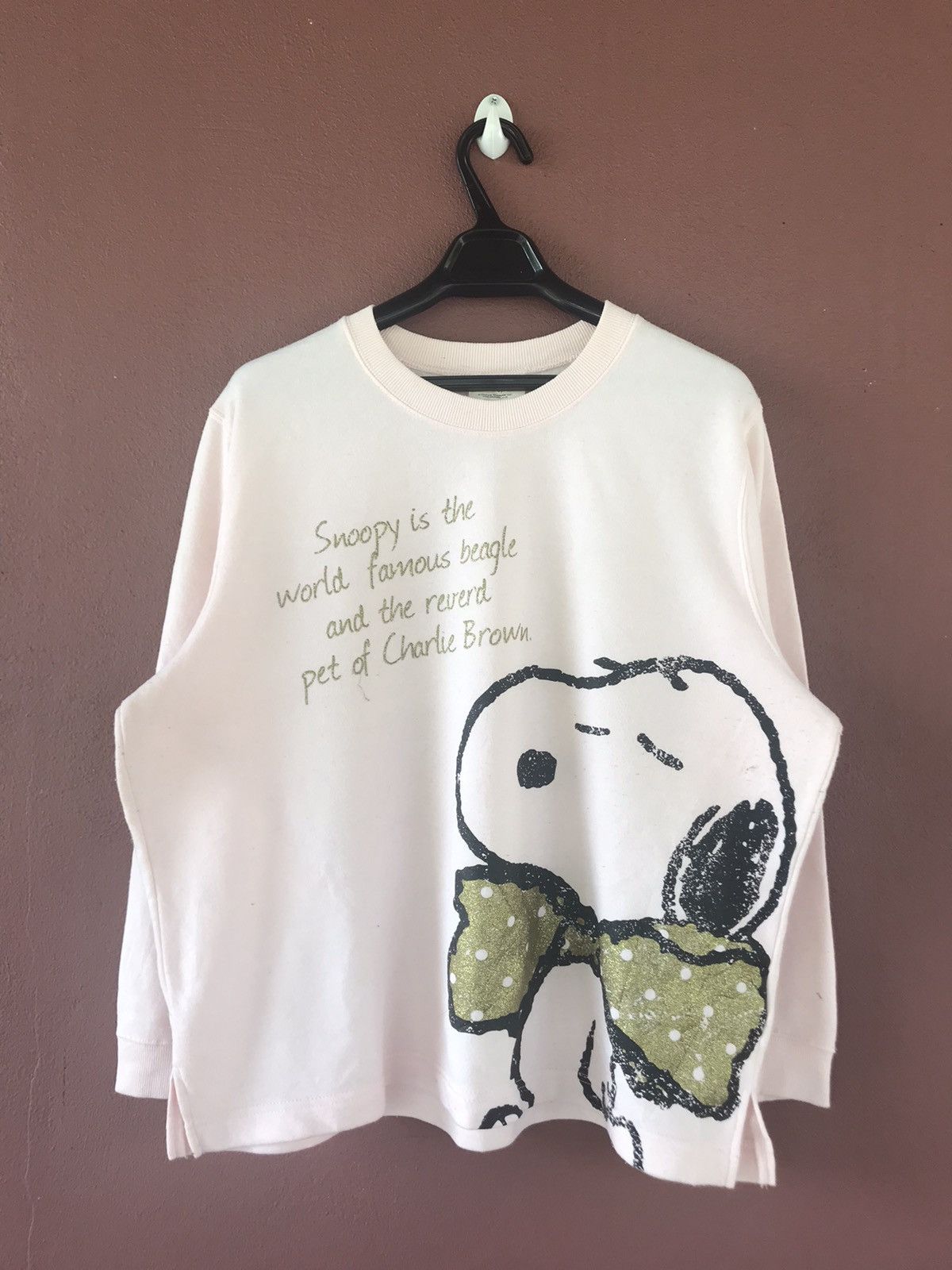 Peanuts Peanuts snoopy sweatshirt size M Size US M / EU 48-50 / 2 - 1 Thumbnail