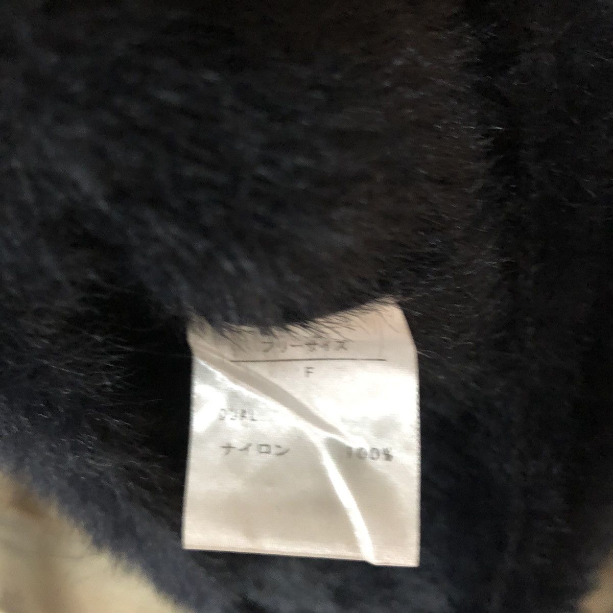 Homespun Knitwear DL GRL Black Mohair Shag Shaggy fur fleece Knitwear #c1100 Size M / US 6-8 / IT 42-44 - 12 Thumbnail