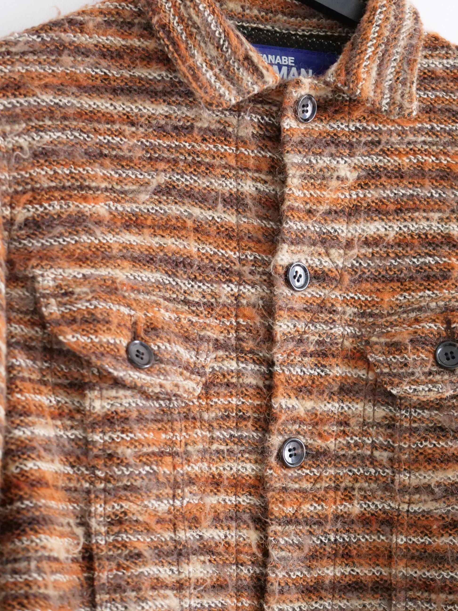 2003aw JUNYA WATANABE やぼった wool/angola shirt