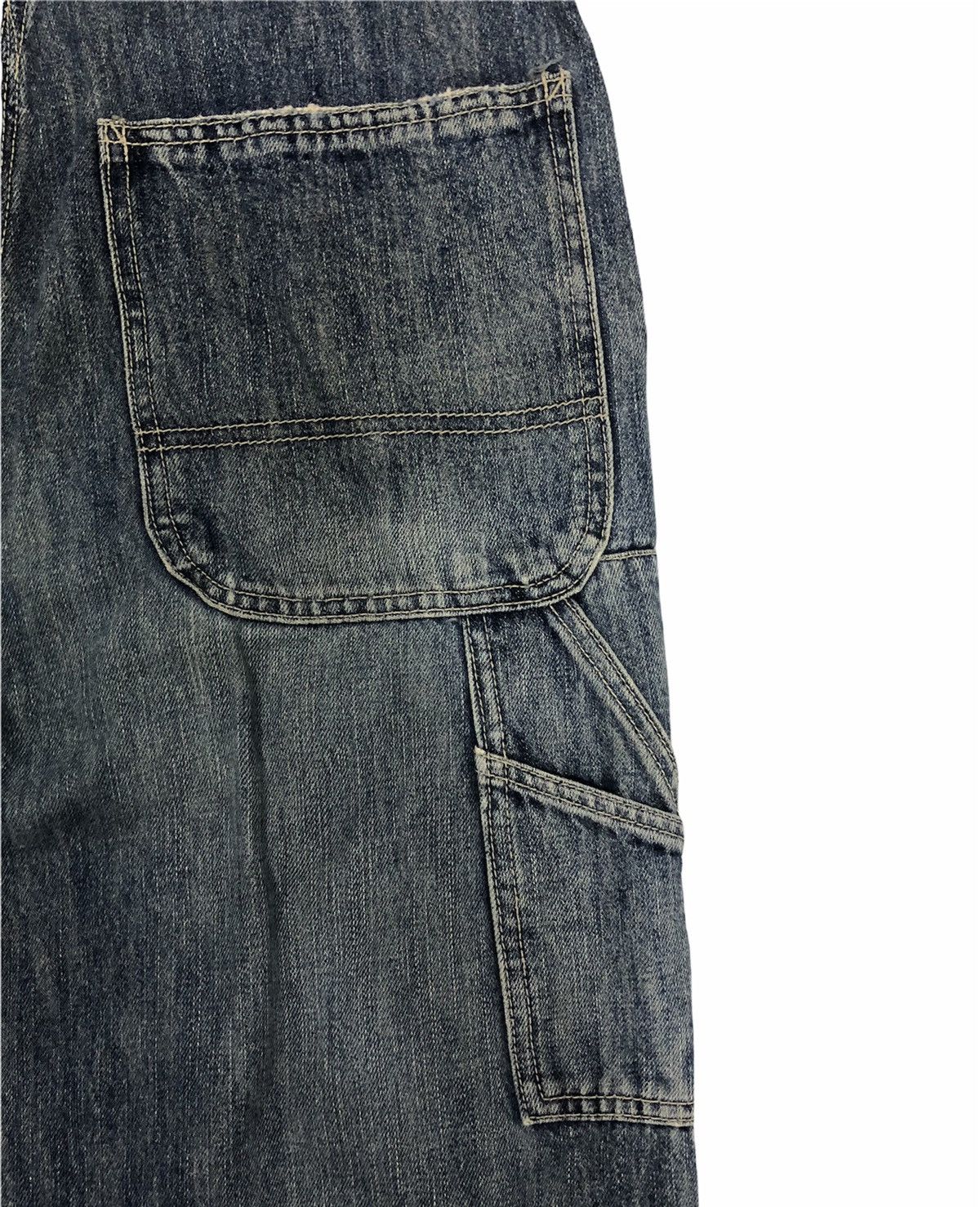 Designer × Japanese Brand Vintage Y2K Style Retro Girl Distressed Denim Overalls SizeM Size US 33 - 8 Thumbnail