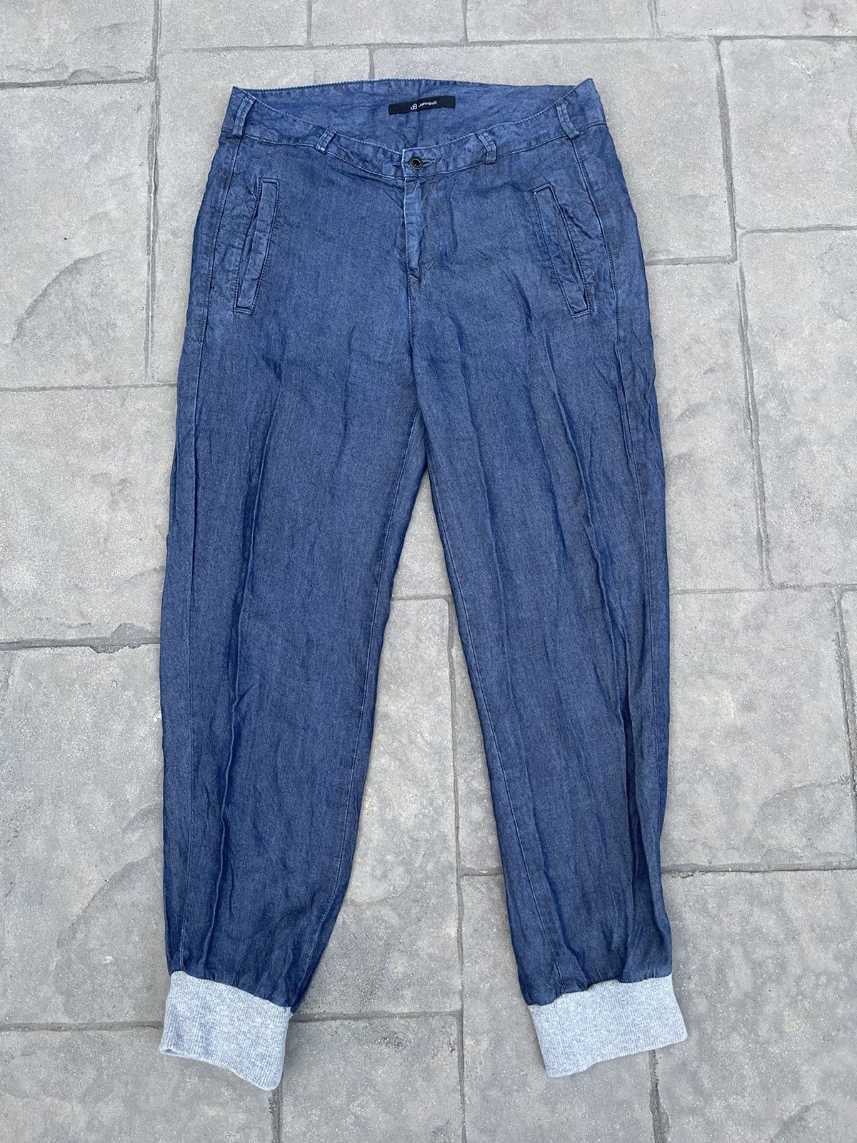Johnbull JAPAN MADE Johnbull J8 Buckle Back Jogger Style Denim Size US 29 - 4 Thumbnail