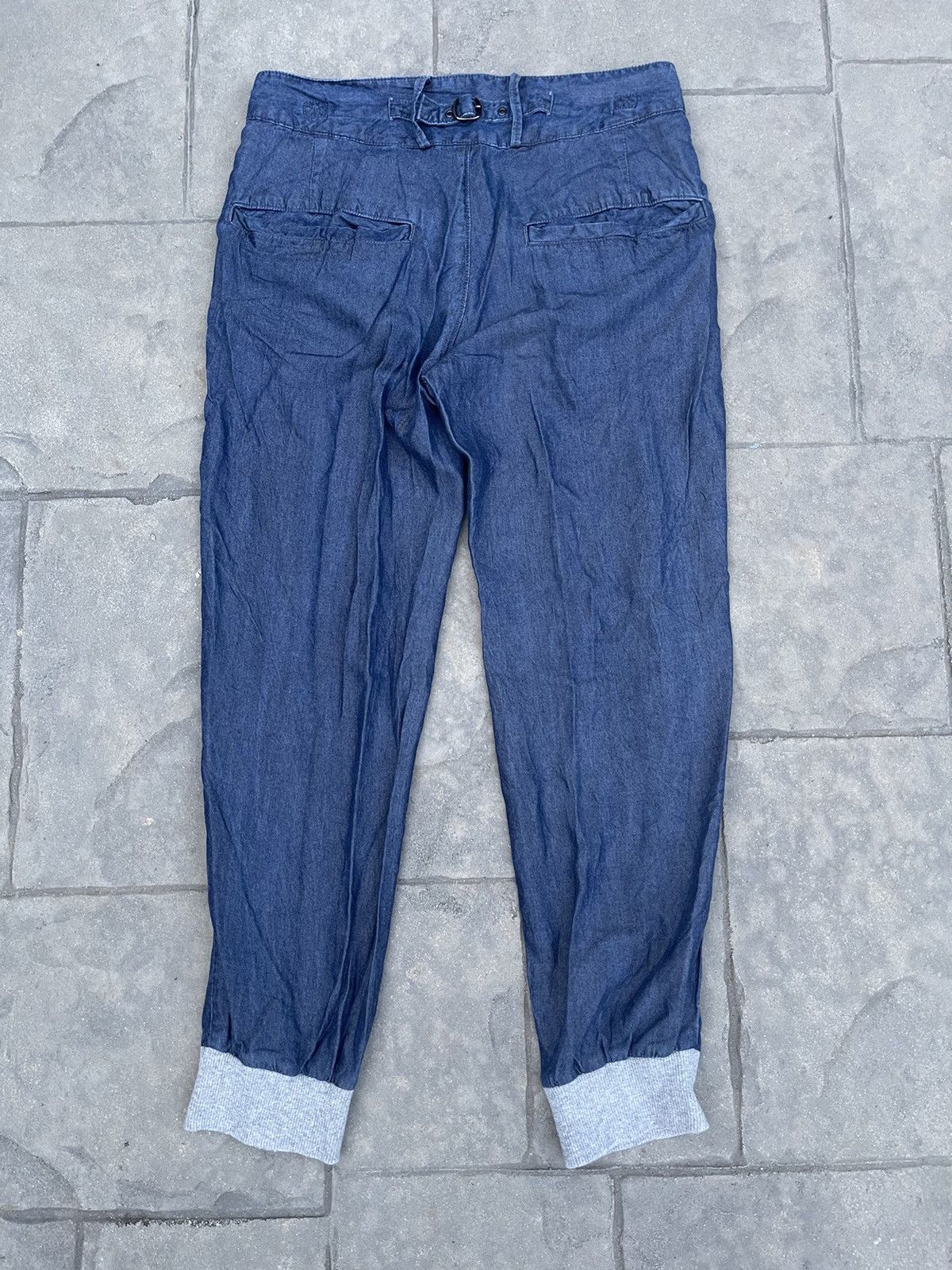 Johnbull JAPAN MADE Johnbull J8 Buckle Back Jogger Style Denim Size US 29 - 1 Thumbnail