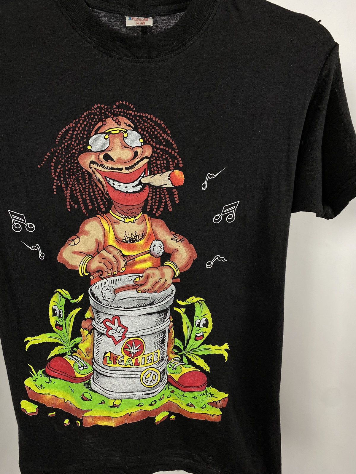 Other Jamaica Rasta legalize bob Marley big logo size S Size US S / EU 44-46 / 1 - 3 Thumbnail