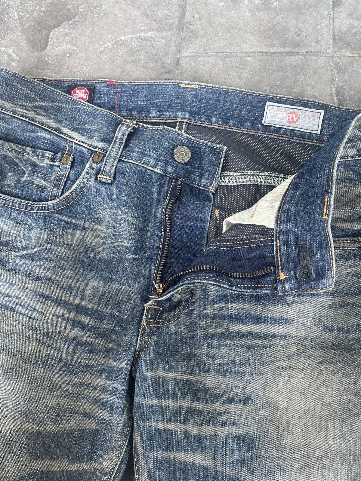 Edwin JAPAN MADE Edwin 511RV Rebel Vintage Wind Stopper Jeans Size US 30 / EU 46 - 8 Thumbnail