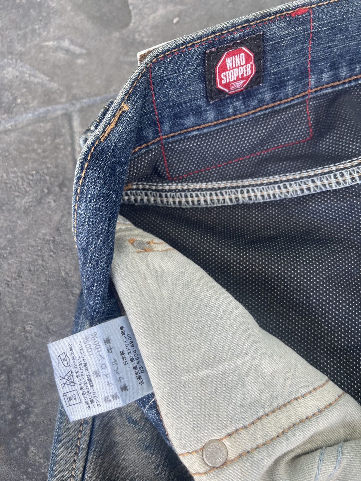 Edwin JAPAN MADE Edwin 511RV Rebel Vintage Wind Stopper Jeans Size US 30 / EU 46 - 11 Thumbnail