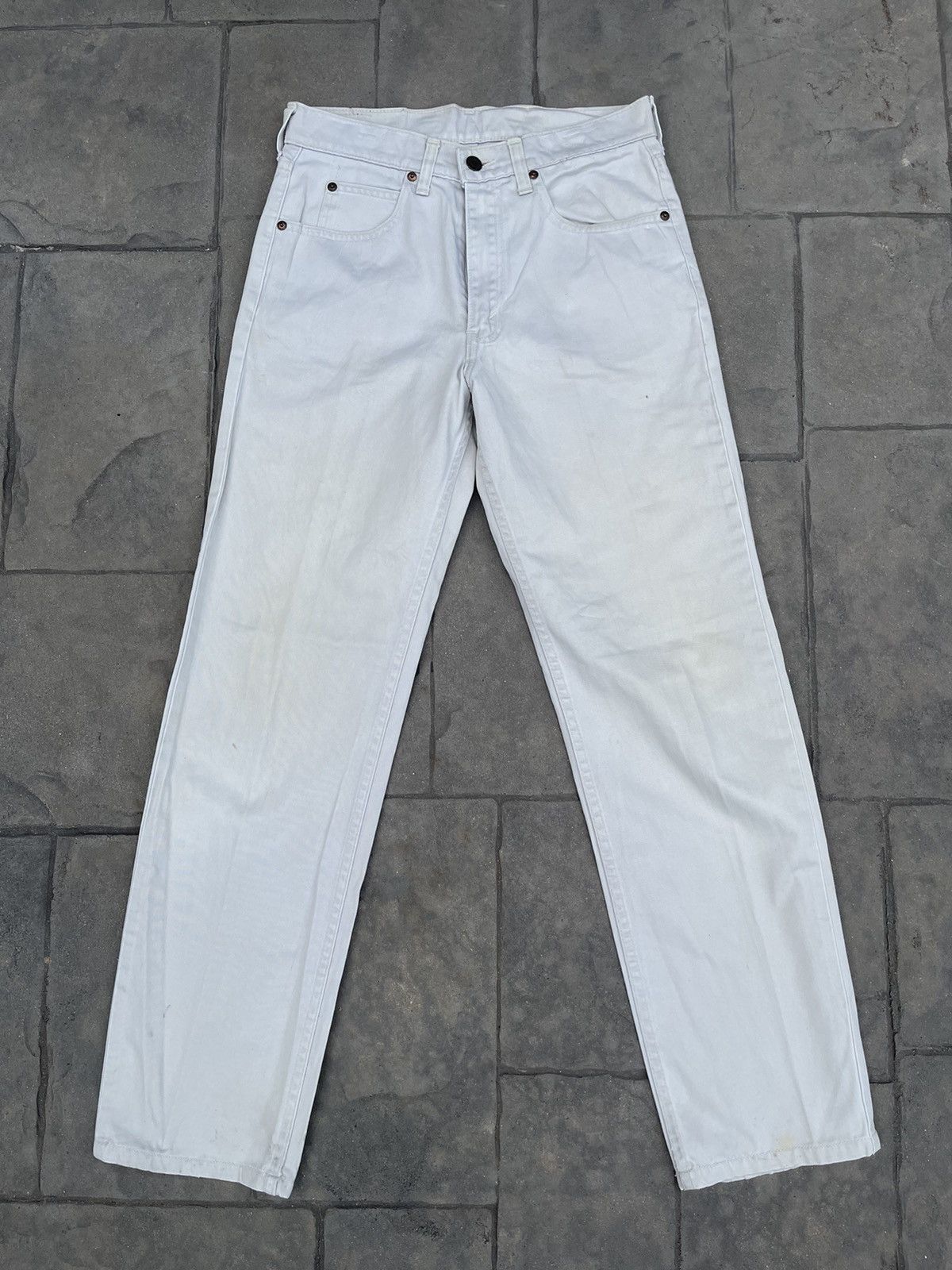 Levi's Vintage Clothing JAPAN MADE 90s Levis Strauss Co Big E Size US 30 / EU 46 - 4 Thumbnail