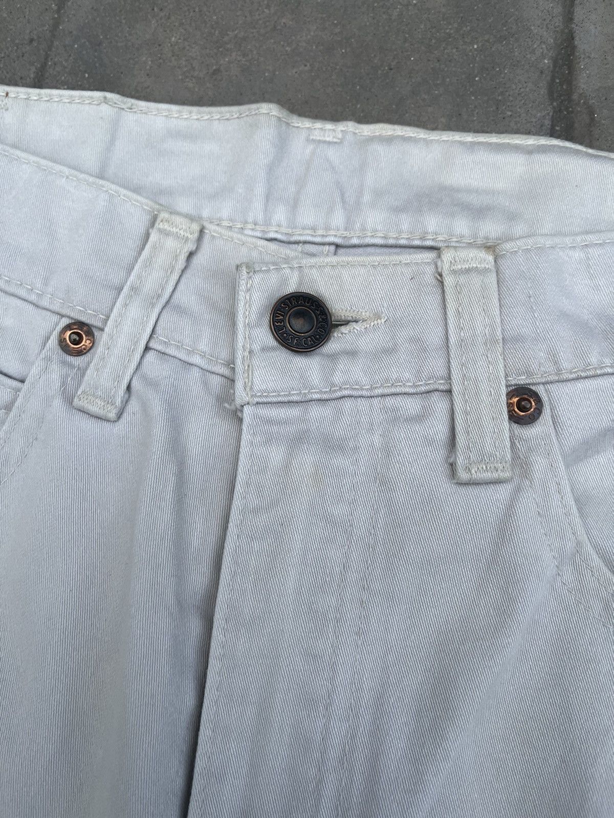 Levi's Vintage Clothing JAPAN MADE 90s Levis Strauss Co Big E Size US 30 / EU 46 - 6 Thumbnail
