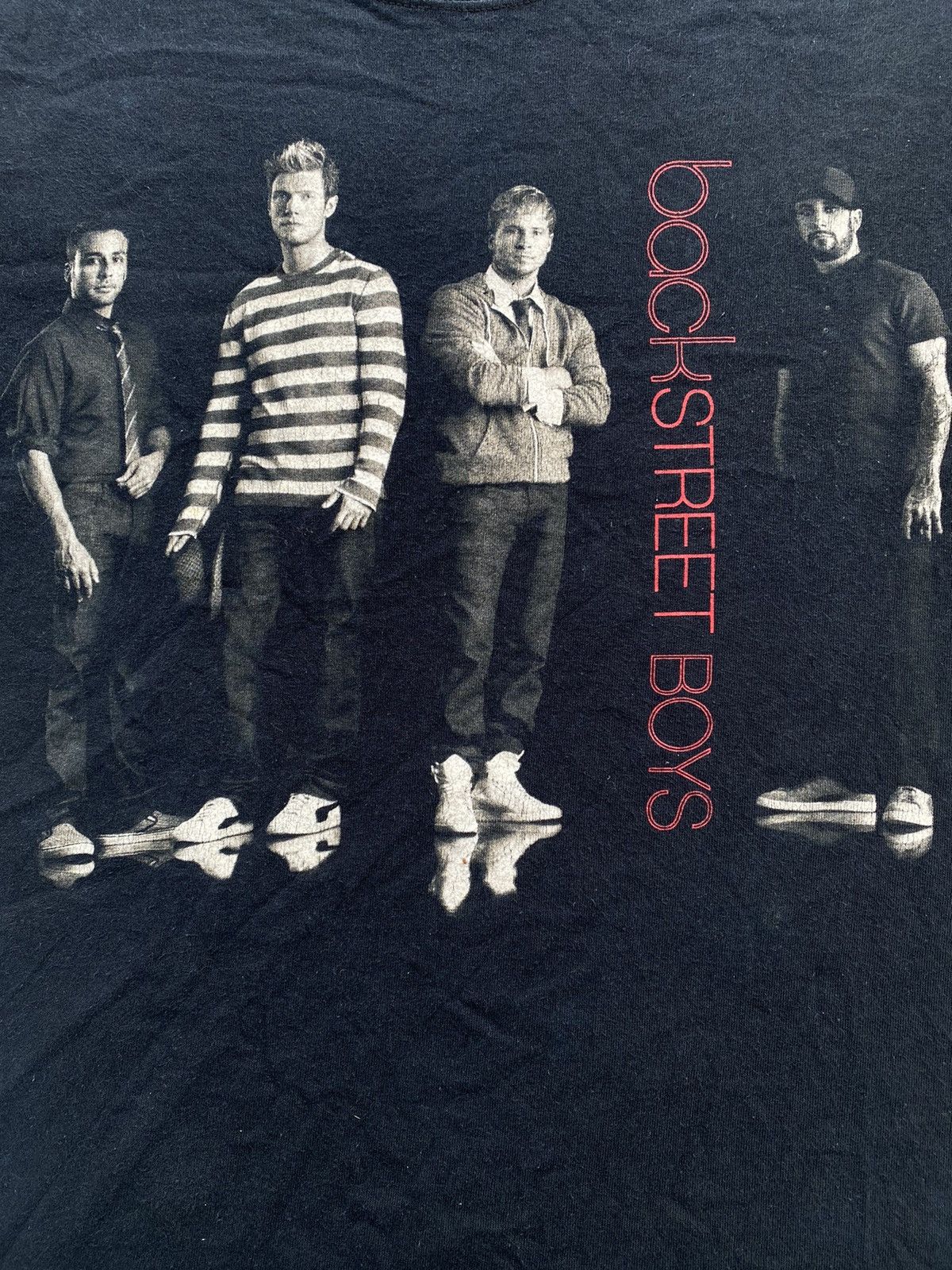 Band Tees Backstreets Boy World Tour 2008 Tee Size US S / EU 44-46 / 1 - 4 Thumbnail