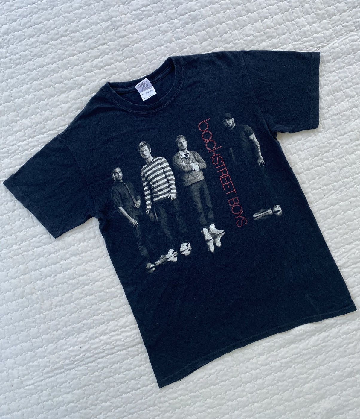 Band Tees Backstreets Boy World Tour 2008 Tee Size US S / EU 44-46 / 1 - 1 Thumbnail