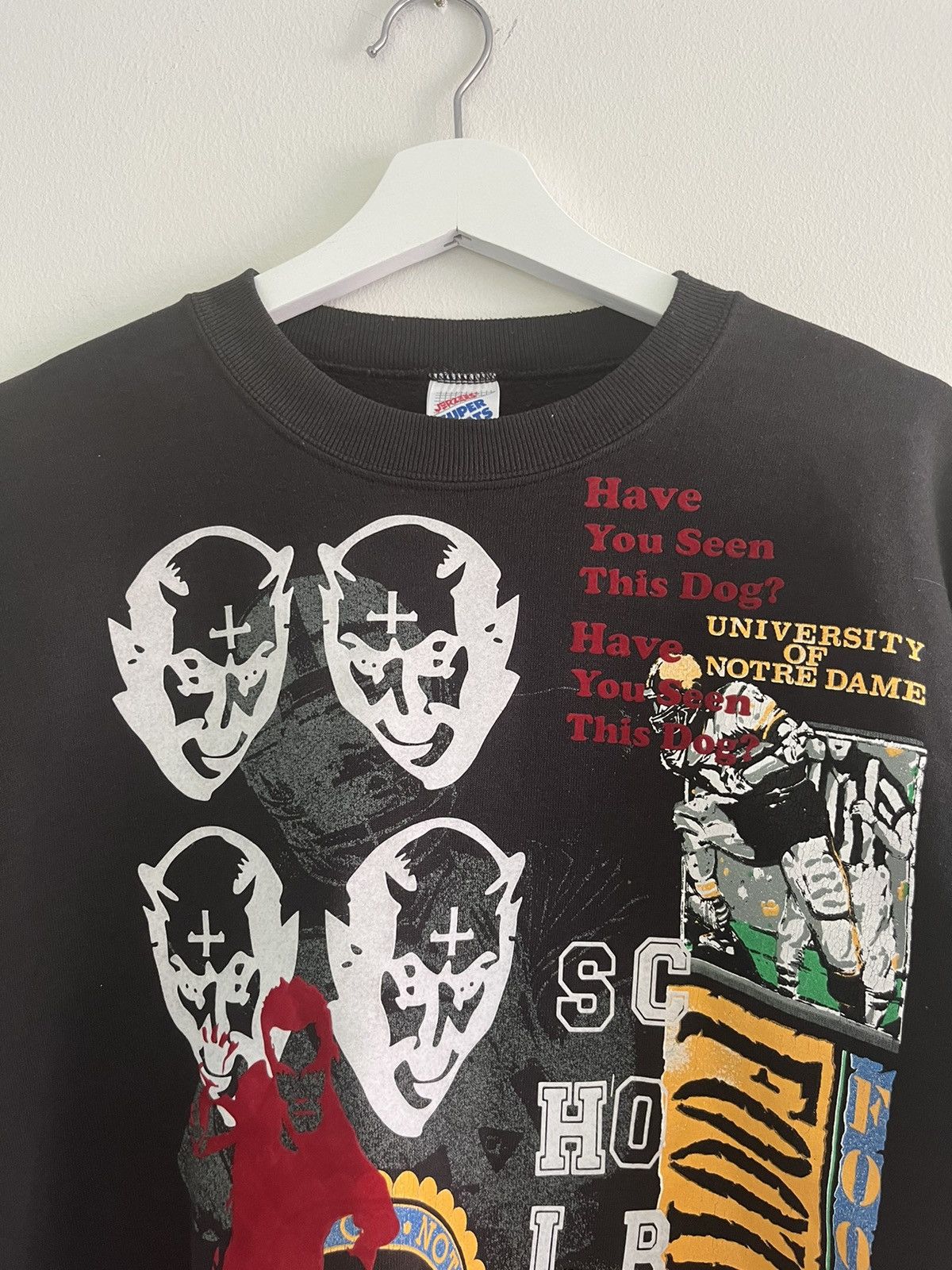 Reckless Scholars × Vintage Reckless scholars - Lost and found sweatshirt Size US M / EU 48-50 / 2 - 2 Thumbnail