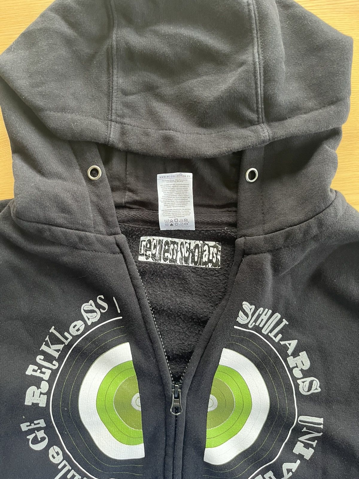 Reckless Scholars Reckless scholars - unreleased zip-up hoodie Size US M / EU 48-50 / 2 - 5 Thumbnail