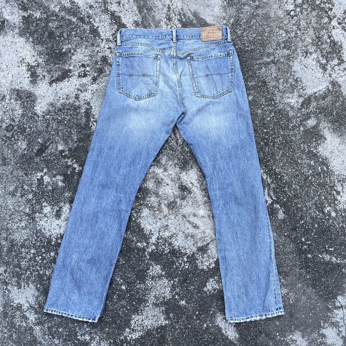 Polo Ralph Lauren Vintage Polo Ralph Lauren Distressed Denim Jeans Size US 32 / EU 48 - 8 Thumbnail