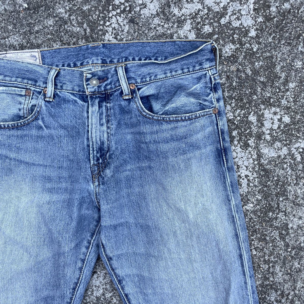 Polo Ralph Lauren Vintage Polo Ralph Lauren Distressed Denim Jeans Size US 32 / EU 48 - 2 Thumbnail