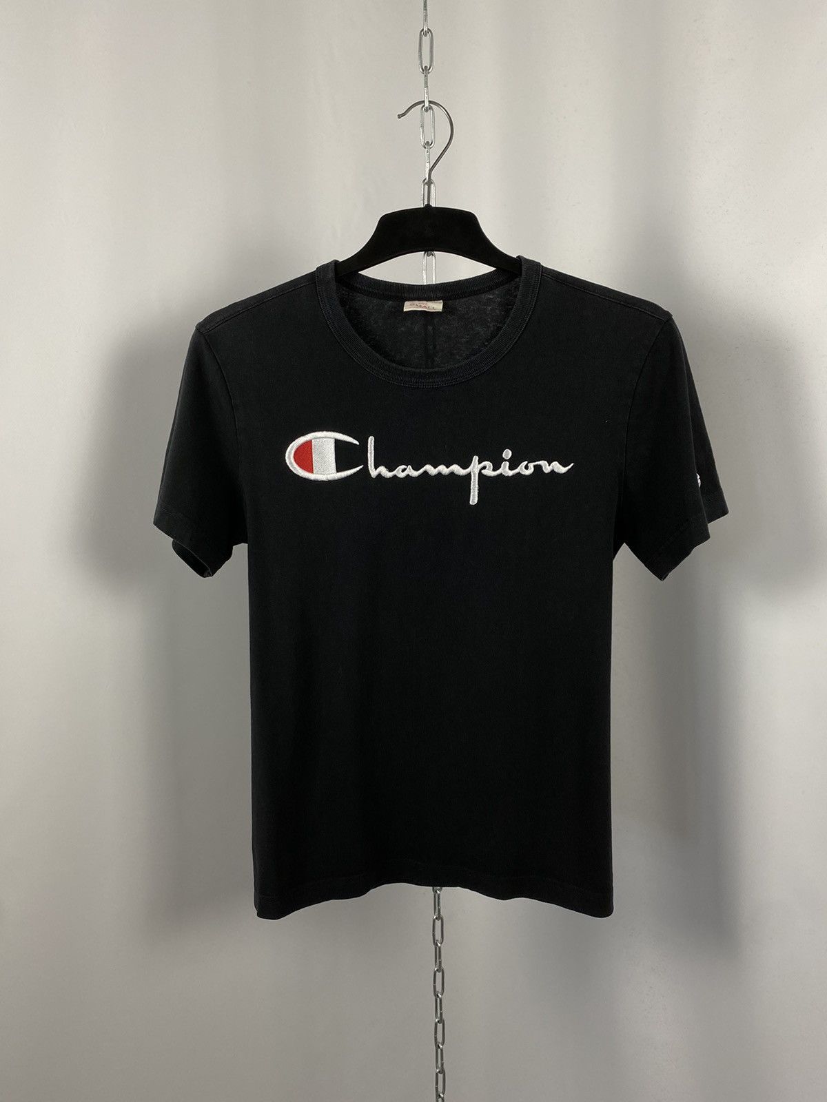Champion × Vintage Champion big logo T-shirts vintage sportswear size S Size US S / EU 44-46 / 1 - 1 Thumbnail