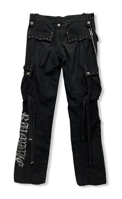 Riot Division Japanese Brand RIOT Punk Bondage Cargo Pants Size 27" / US 4 / IT 40 - 6 Thumbnail