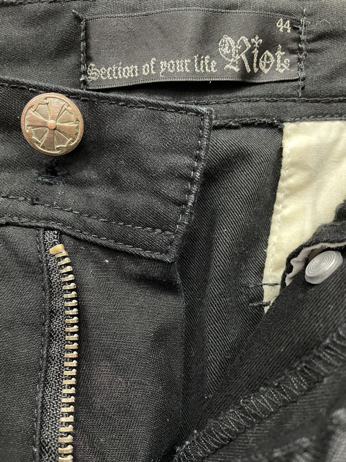 Riot Division Japanese Brand RIOT Punk Bondage Cargo Pants Size 27" / US 4 / IT 40 - 16 Thumbnail