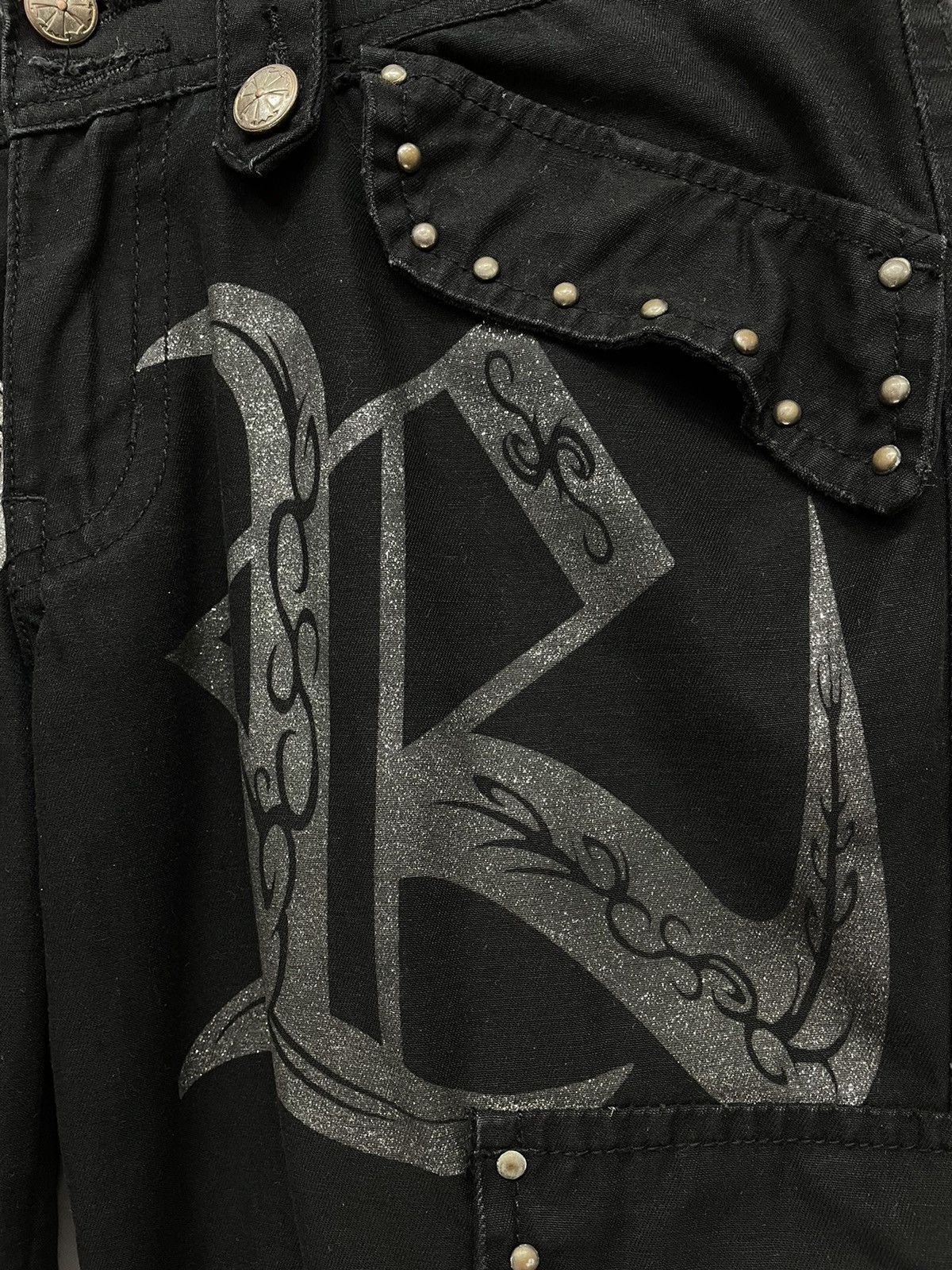Riot Division Japanese Brand RIOT Punk Bondage Cargo Pants Size 27" / US 4 / IT 40 - 10 Thumbnail