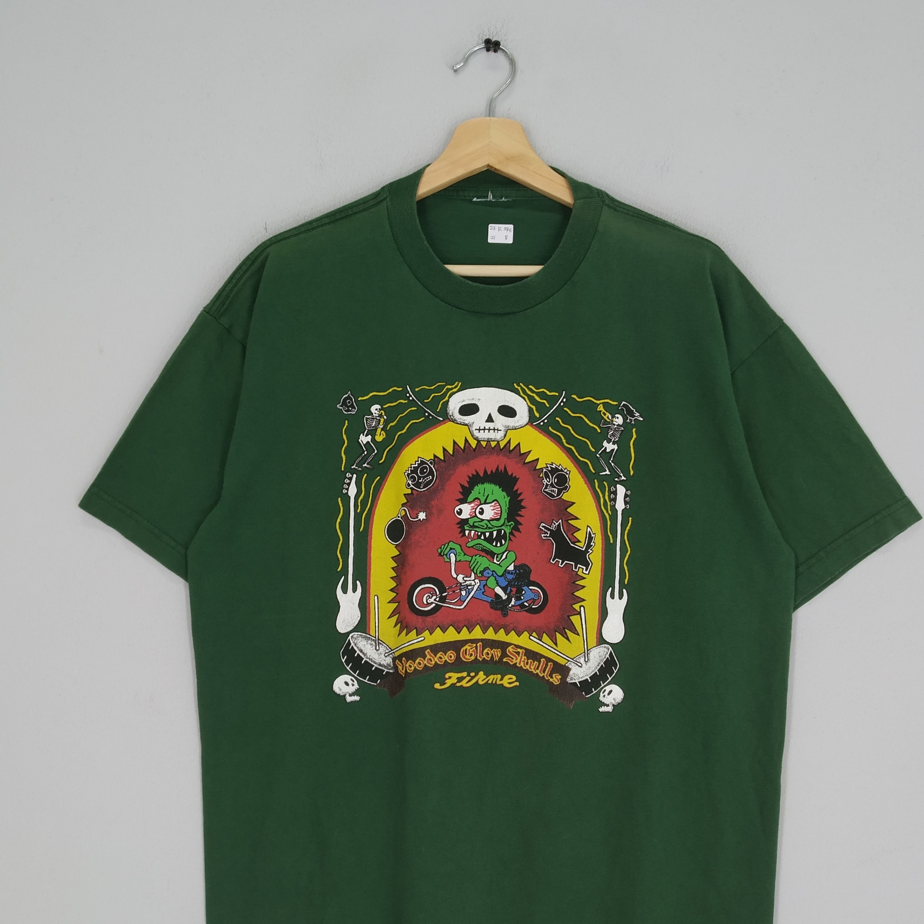 Band Tees Vintage 90's Vodoo Glow Skulls Ska Punk Rock Band Promo Tee Size US XL / EU 56 / 4 - 3 Thumbnail