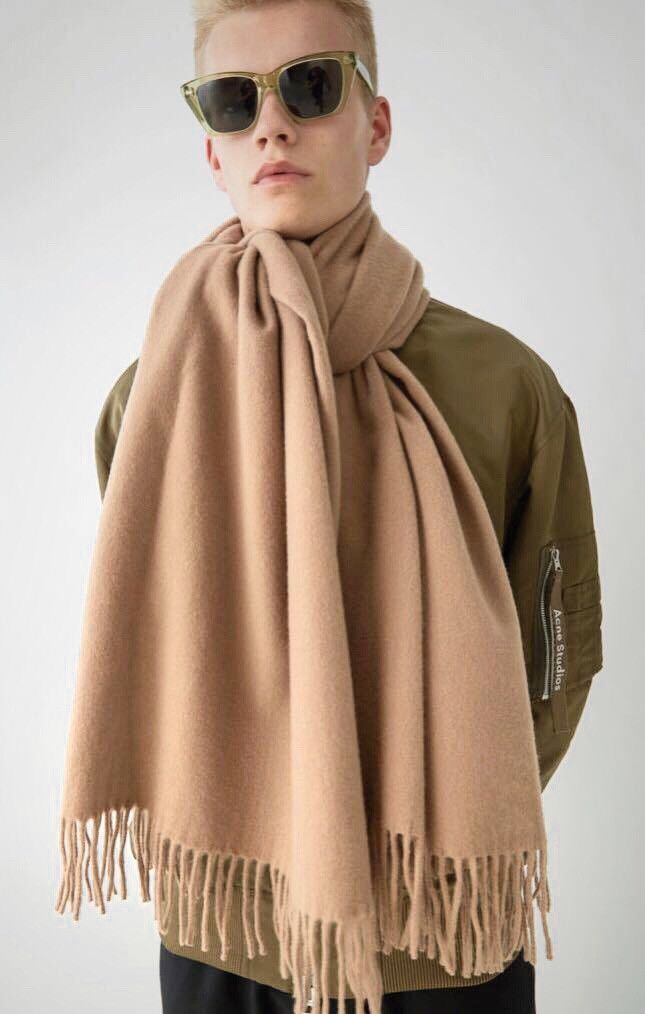 Acne Studios 💥Ance Studios Big Scarf /Mafla Lambswool Size ONE SIZE - 1 Thumbnail
