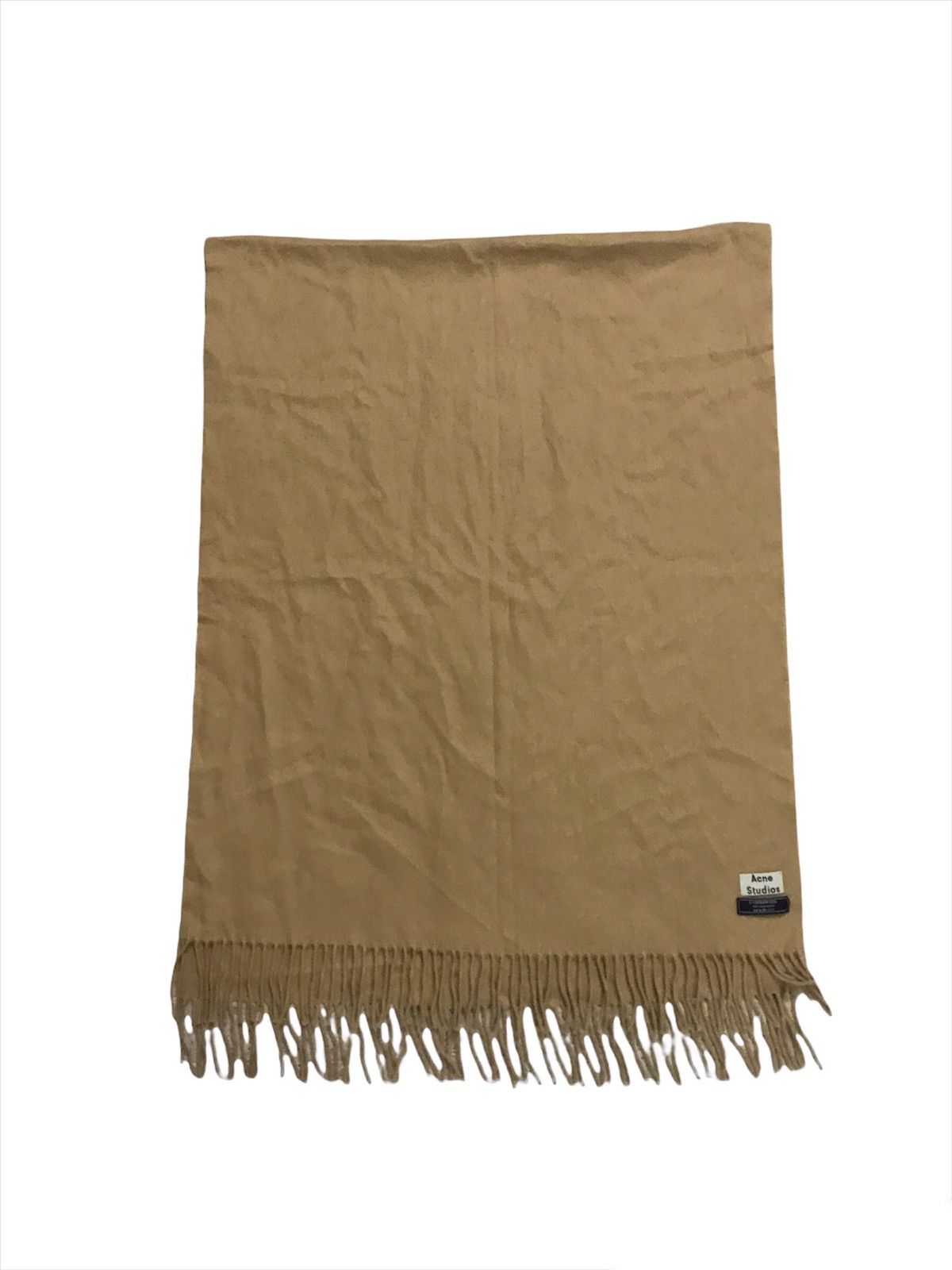 Acne Studios × Vintage 🔥Vintage Ance Studios Big Scarf /Mafla Lambswool Size ONE SIZE - 2 Thumbnail