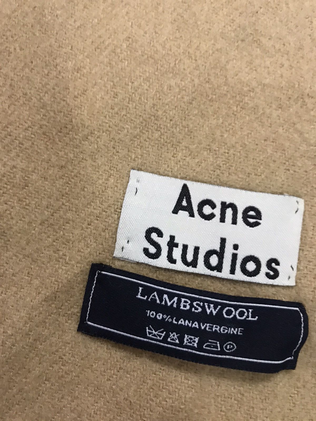 Acne Studios × Vintage 🔥Vintage Ance Studios Big Scarf /Mafla Lambswool Size ONE SIZE - 7 Thumbnail