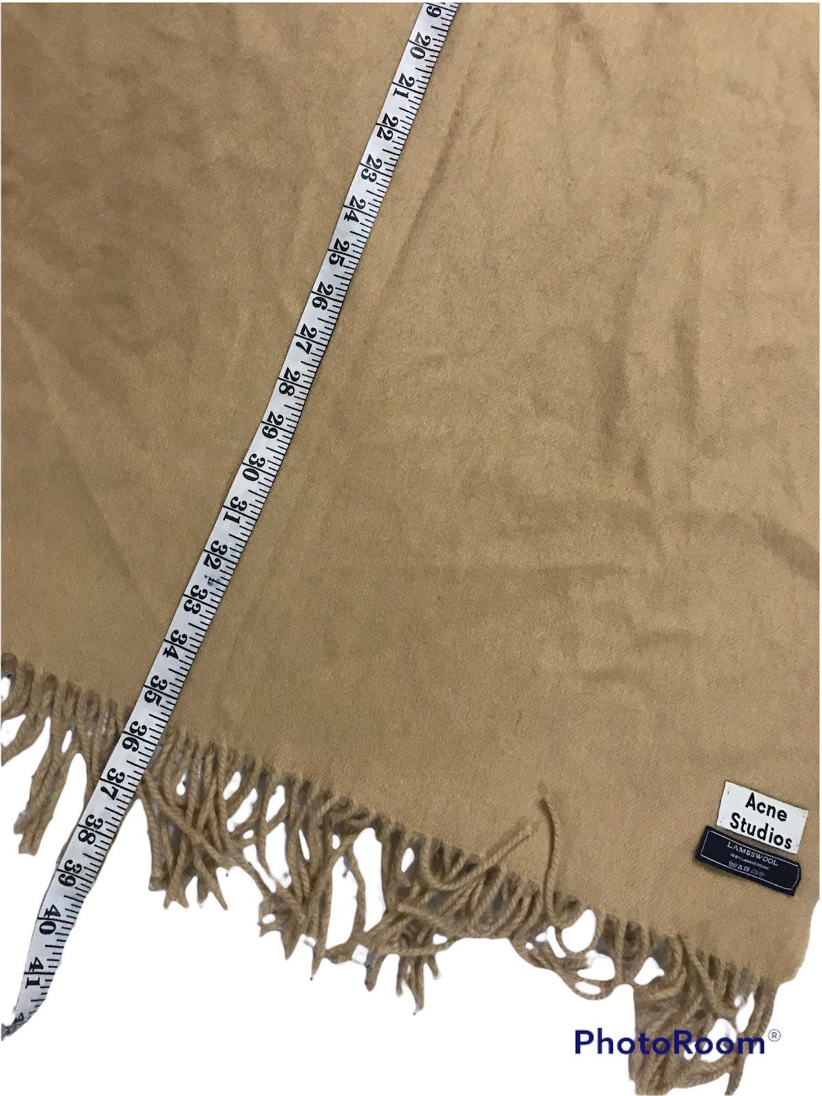 Acne Studios × Vintage 🔥Vintage Ance Studios Big Scarf /Mafla Lambswool Size ONE SIZE - 6 Thumbnail