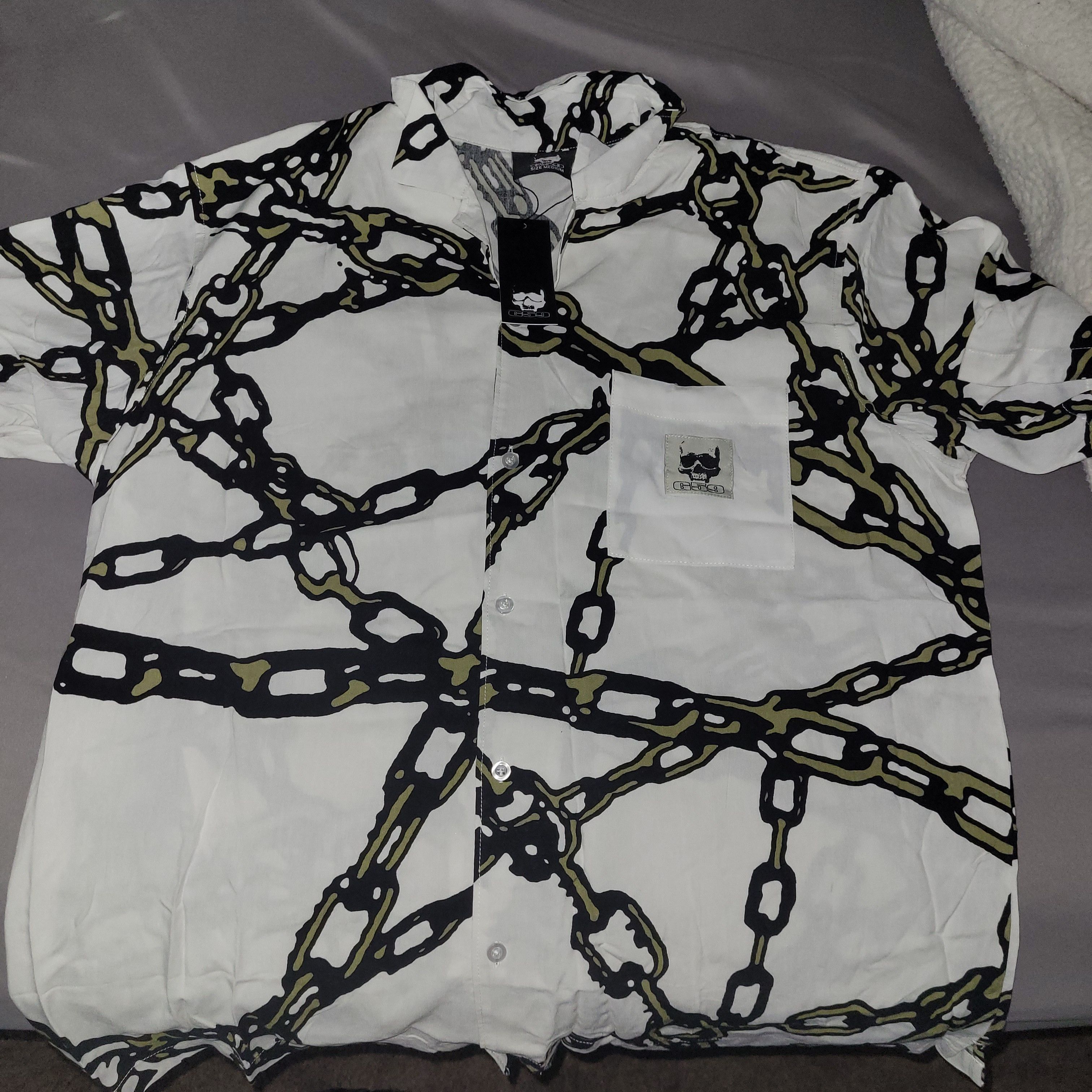 G59 Records $uicideboy$ Chain Button Up Shirt | Grailed