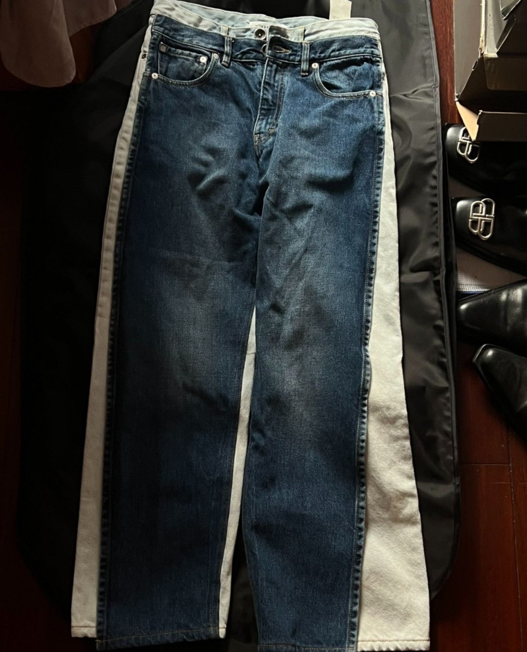 Maison Margiela Maison Margiela double-layered fake two-piece split jeans Size US 28 / EU 44 - 7 Thumbnail