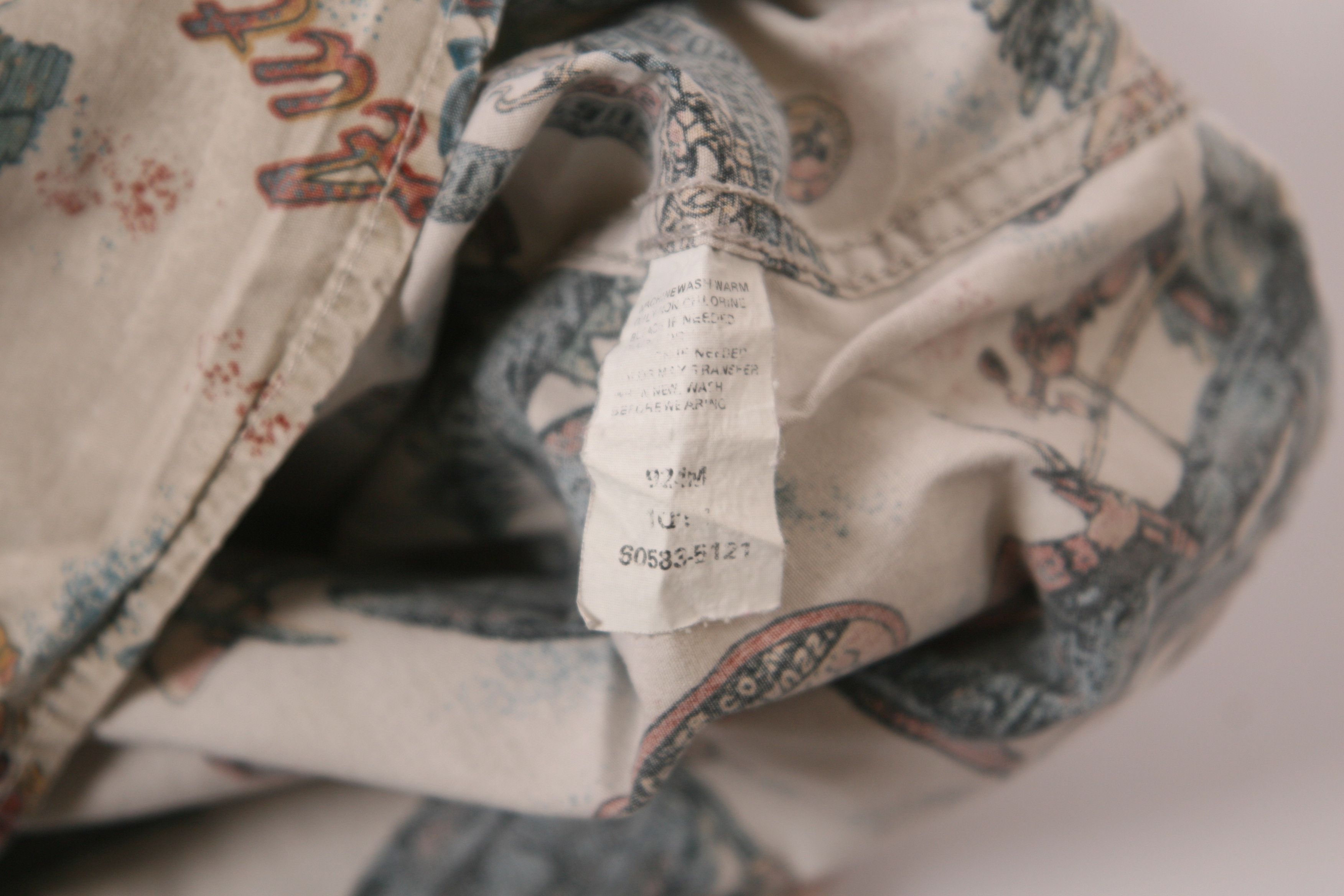 Levi's Levi's Very Rare Cowboys All Over Printed 70s Shirt Size US L / EU 52-54 / 3 - 6 Thumbnail