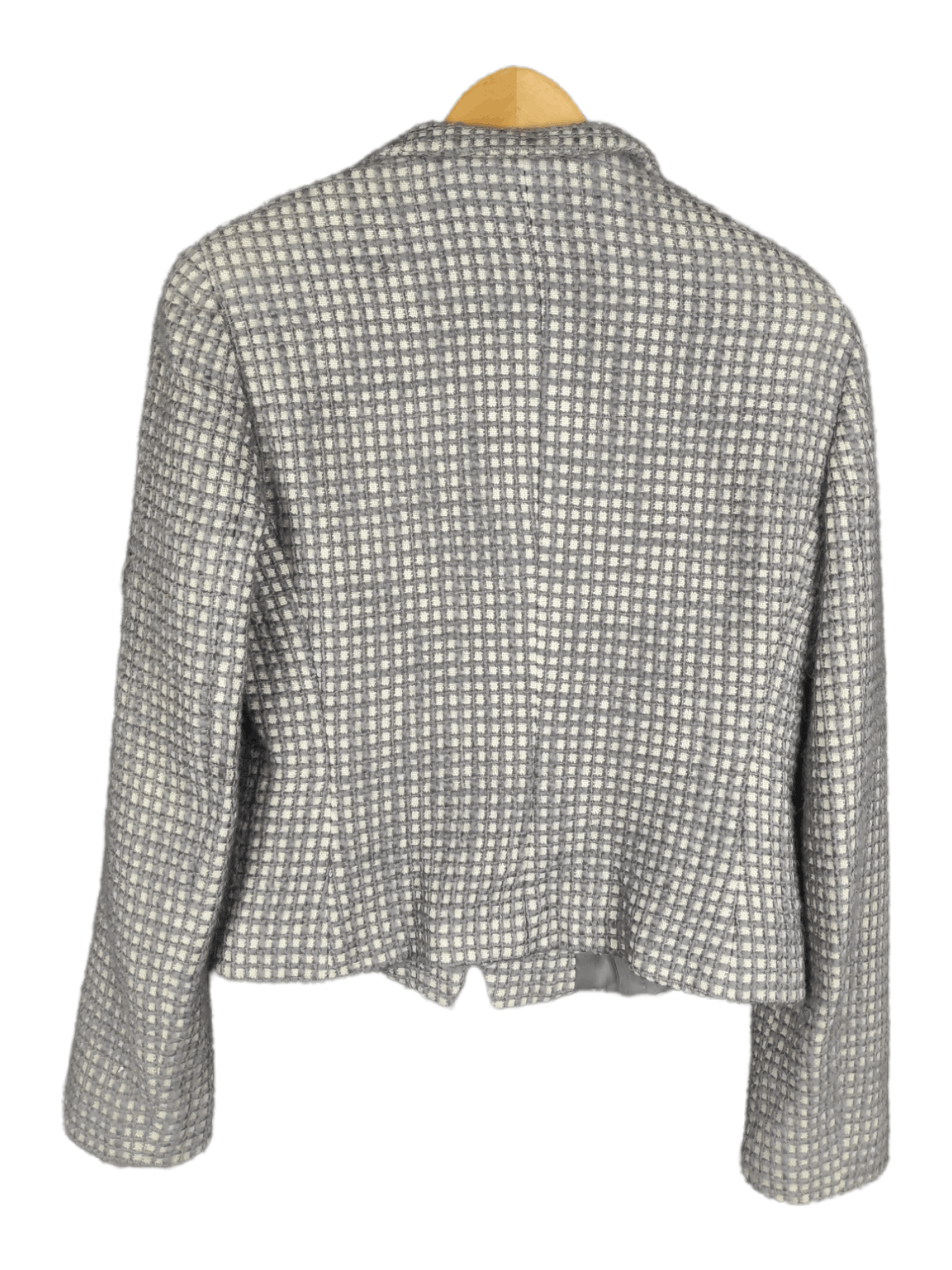 Armani 🔥Best Offer🔥 Armani Collezioni Italy Tweed Jacket Size US XS / EU 42 / 0 - 3 Thumbnail