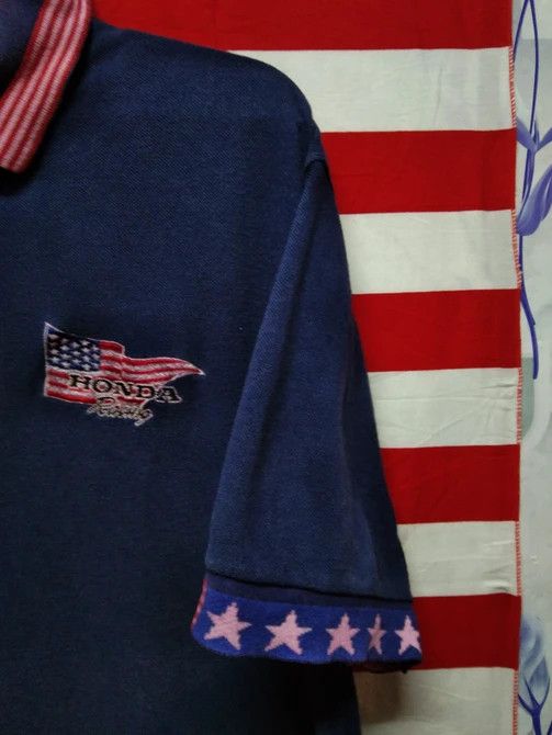 Honda VINTAGE HONDA RACING JAPAN WITH US FLAG DESIGN Size US L / EU 52-54 / 3 - 9 Thumbnail
