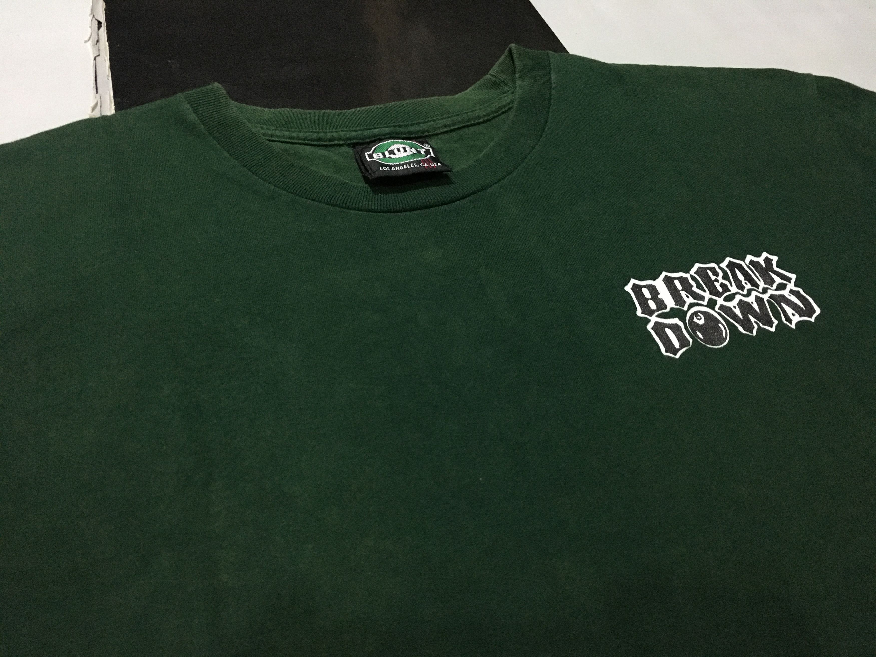 Vintage 🔥 Vintage Blunt Skateboards Shirt 90s The Wizard Size US L / EU 52-54 / 3 - 6 Thumbnail
