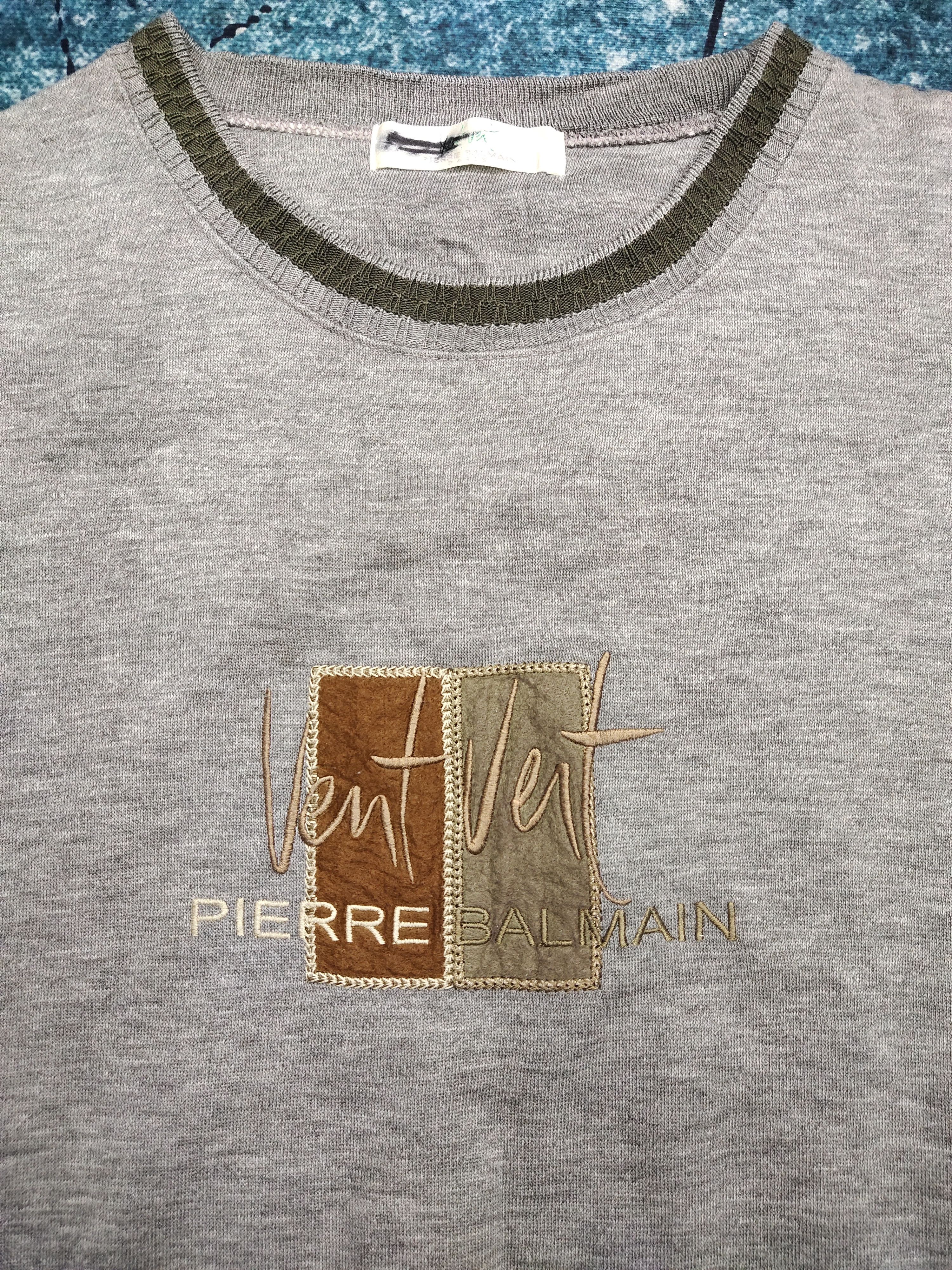 Vintage Vent Vert Pierre Balmain Sweatshirt