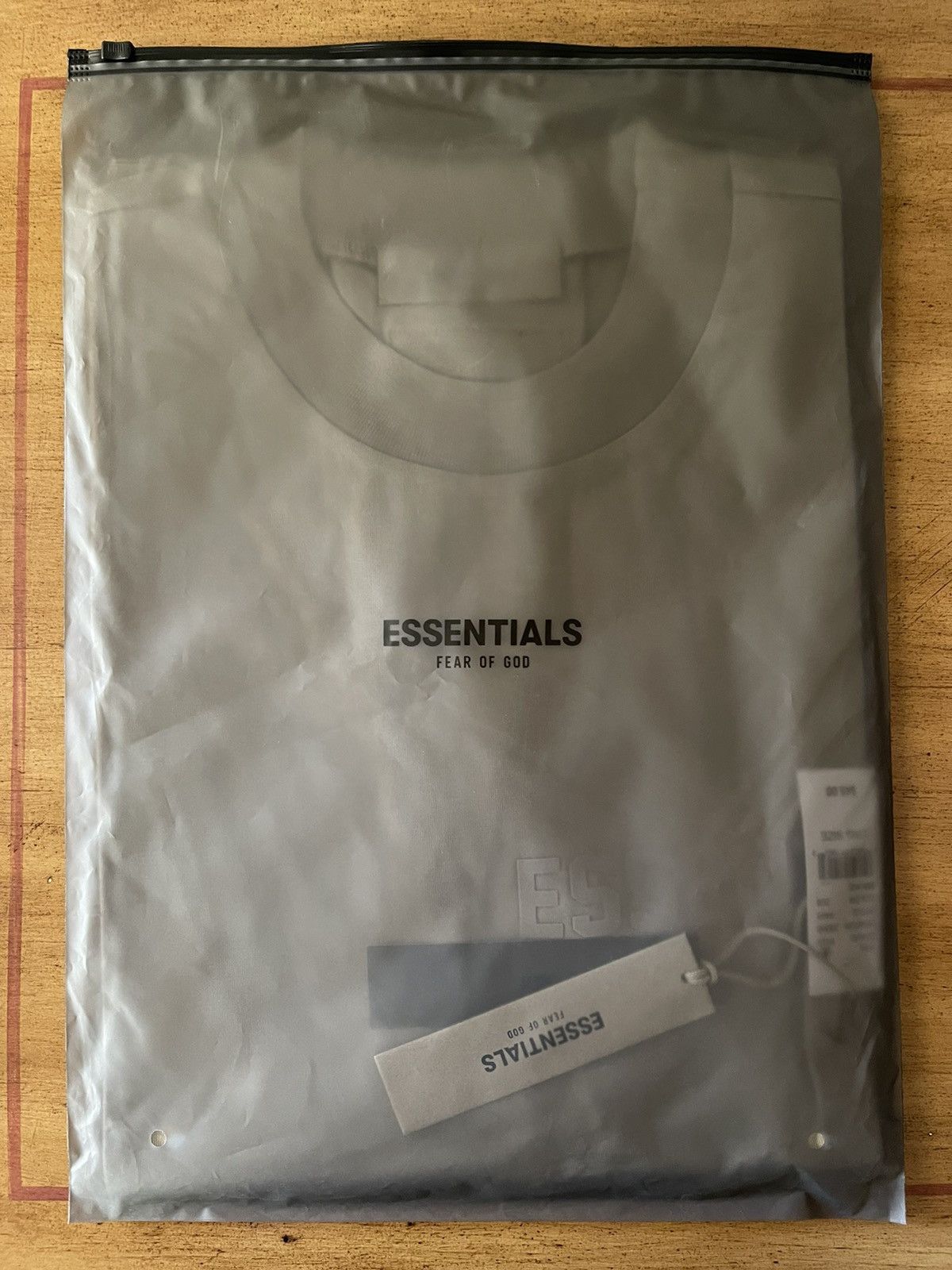 FOG × Fear of God × Pacsun FOG - Essentials Fear Of God SMOKE Jersey T-Shirt Sz (L) Size US L / EU 52-54 / 3 - 4 Thumbnail