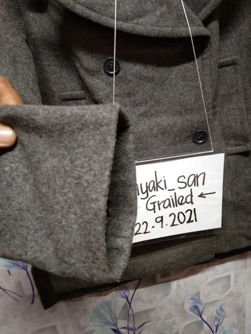 Japanese Brand AZUL BASIC DOUBLE-BREASTED WOOL COAT Size US M / EU 48-50 / 2 - 7 Thumbnail