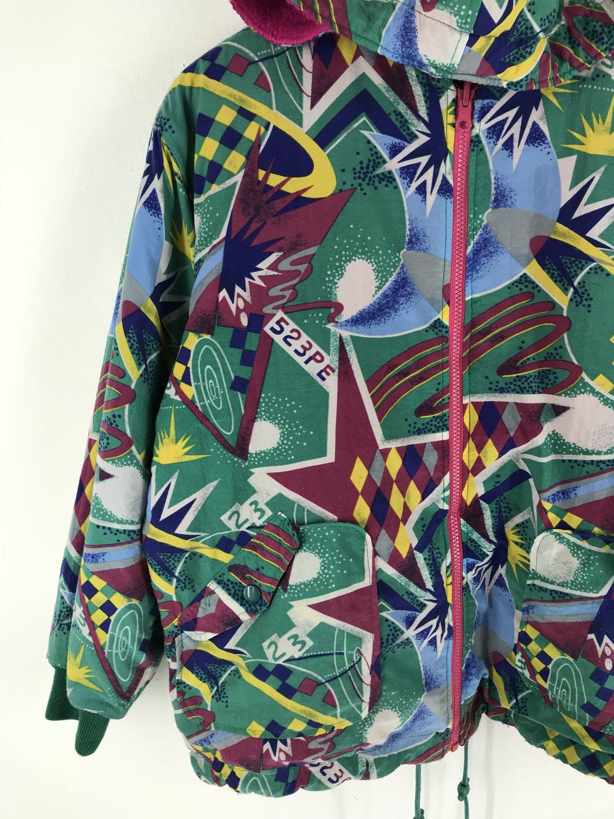 Japanese Brand 🔊🔥FINAL DROP🔥VIVA CASHY DAMASK REVERSIBLE FLEECE Size US M / EU 48-50 / 2 - 8 Thumbnail