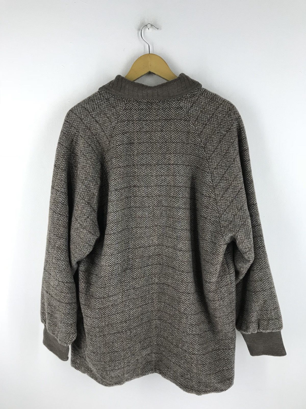 Pierre Cardin 🔥💢 Pierre Cardin Wool Cardigan Fur Lining Classic Design Size US L / EU 52-54 / 3 - 5 Thumbnail