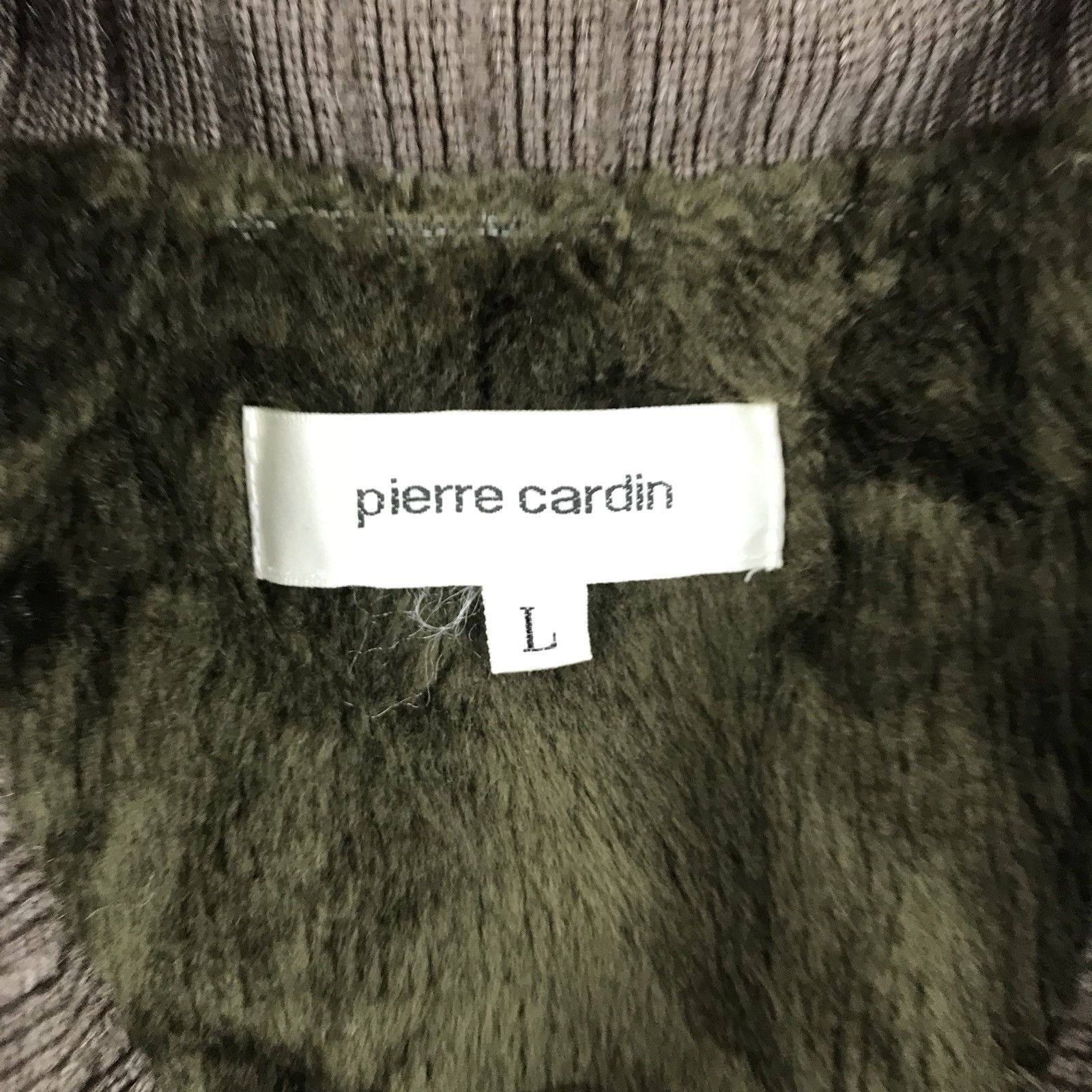 Pierre Cardin 🔥💢 Pierre Cardin Wool Cardigan Fur Lining Classic Design Size US L / EU 52-54 / 3 - 9 Thumbnail
