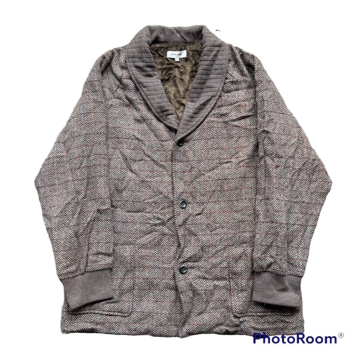 Pierre Cardin 🔥💢 Pierre Cardin Wool Cardigan Fur Lining Classic Design Size US L / EU 52-54 / 3 - 1 Thumbnail