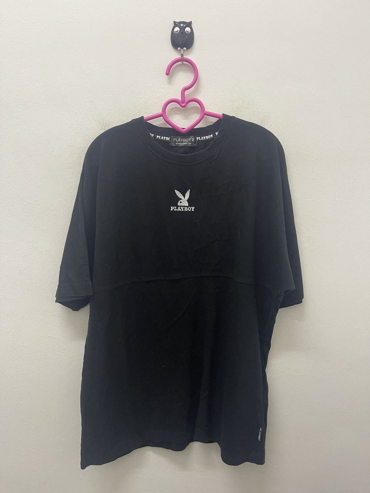Playboy Rare Vintage PLAYBOY Embroidered Spell Out Center Logo Size US M / EU 48-50 / 2 - 5 Thumbnail