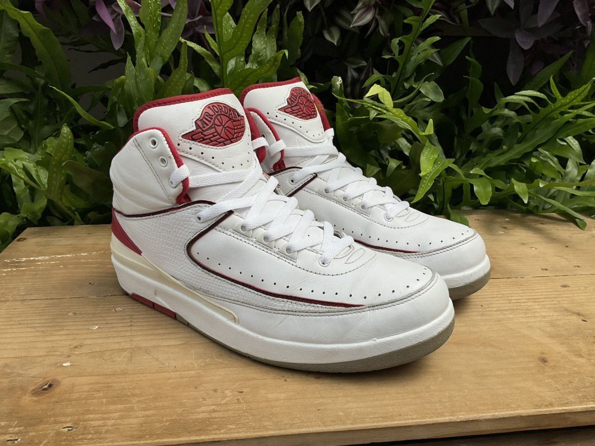 Jordan Brand × Nike 🔥 Rare Nike Air Jordan 2 Retro Chicago Home 2014 Size US 10.5 / EU 43-44 - 6 Thumbnail