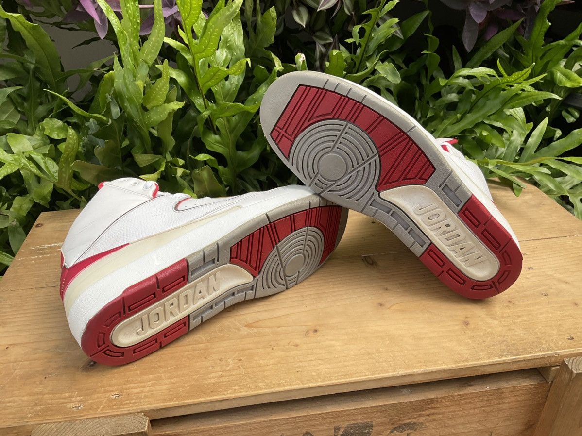 Jordan Brand × Nike 🔥 Rare Nike Air Jordan 2 Retro Chicago Home 2014 Size US 10.5 / EU 43-44 - 19 Thumbnail