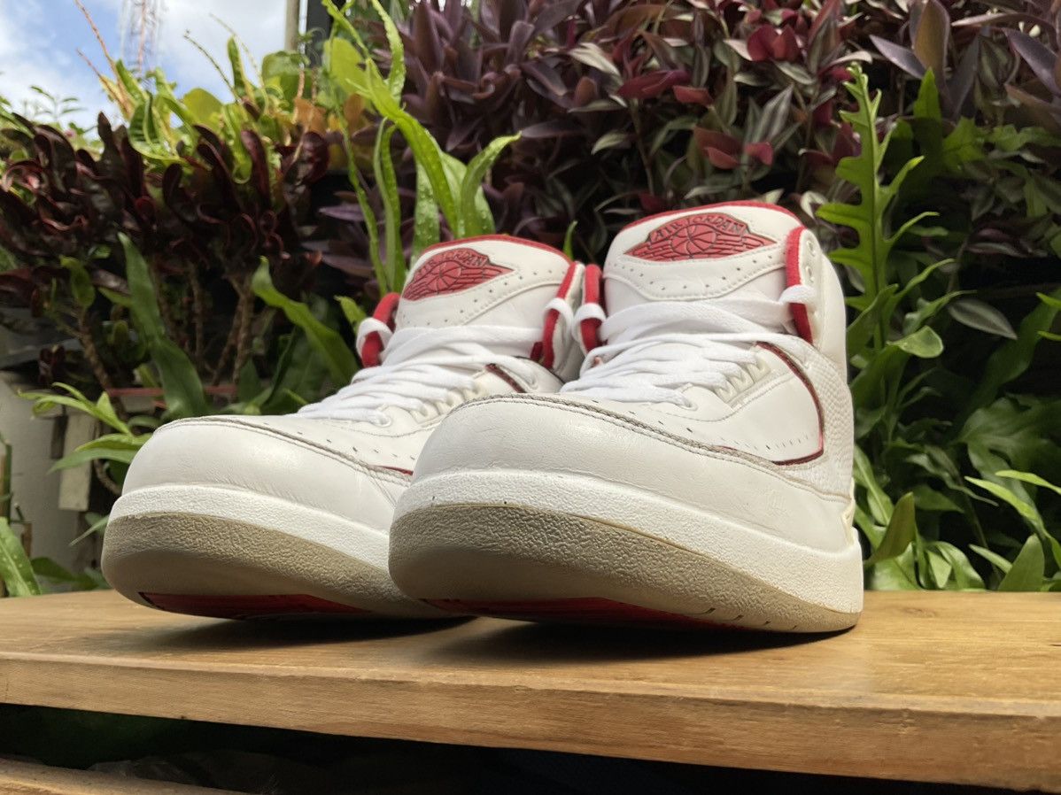 Jordan Brand × Nike 🔥 Rare Nike Air Jordan 2 Retro Chicago Home 2014 Size US 10.5 / EU 43-44 - 12 Thumbnail