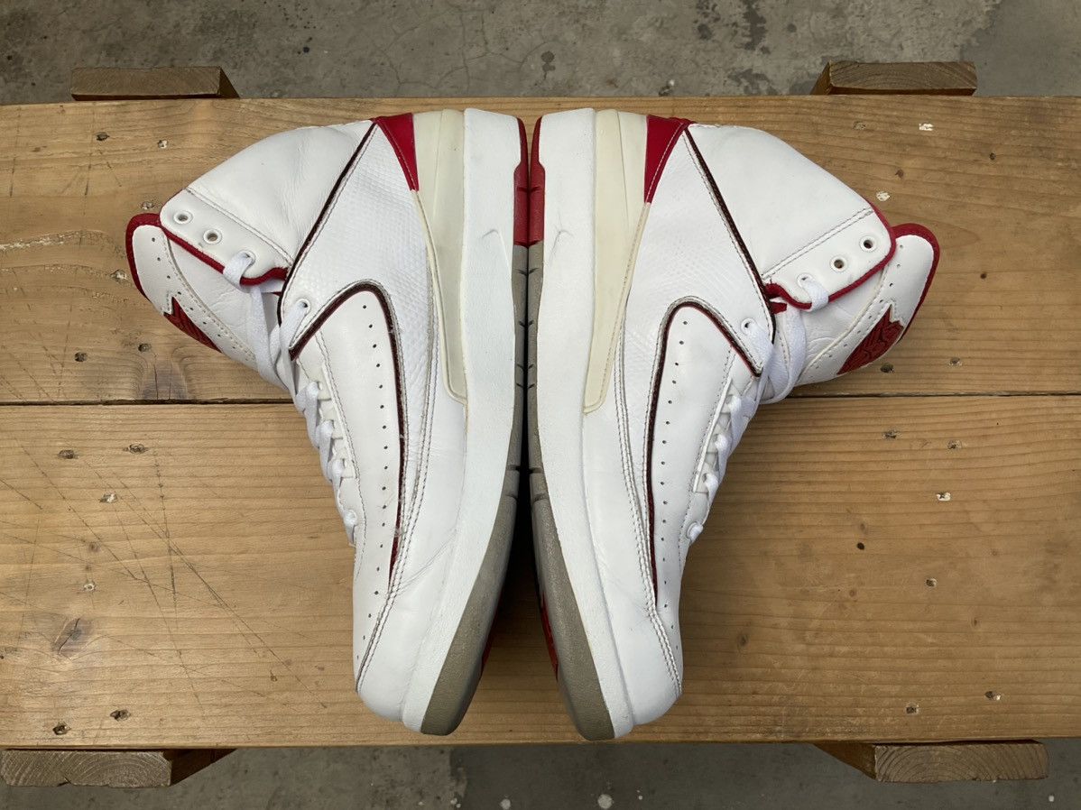 Jordan Brand × Nike 🔥 Rare Nike Air Jordan 2 Retro Chicago Home 2014 Size US 10.5 / EU 43-44 - 23 Thumbnail