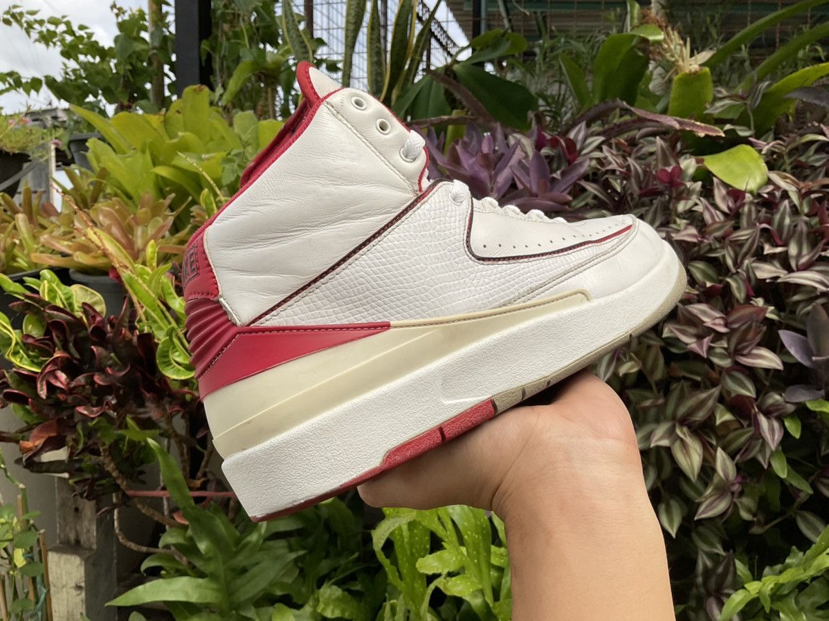 Jordan Brand × Nike 🔥 Rare Nike Air Jordan 2 Retro Chicago Home 2014 Size US 10.5 / EU 43-44 - 25 Thumbnail